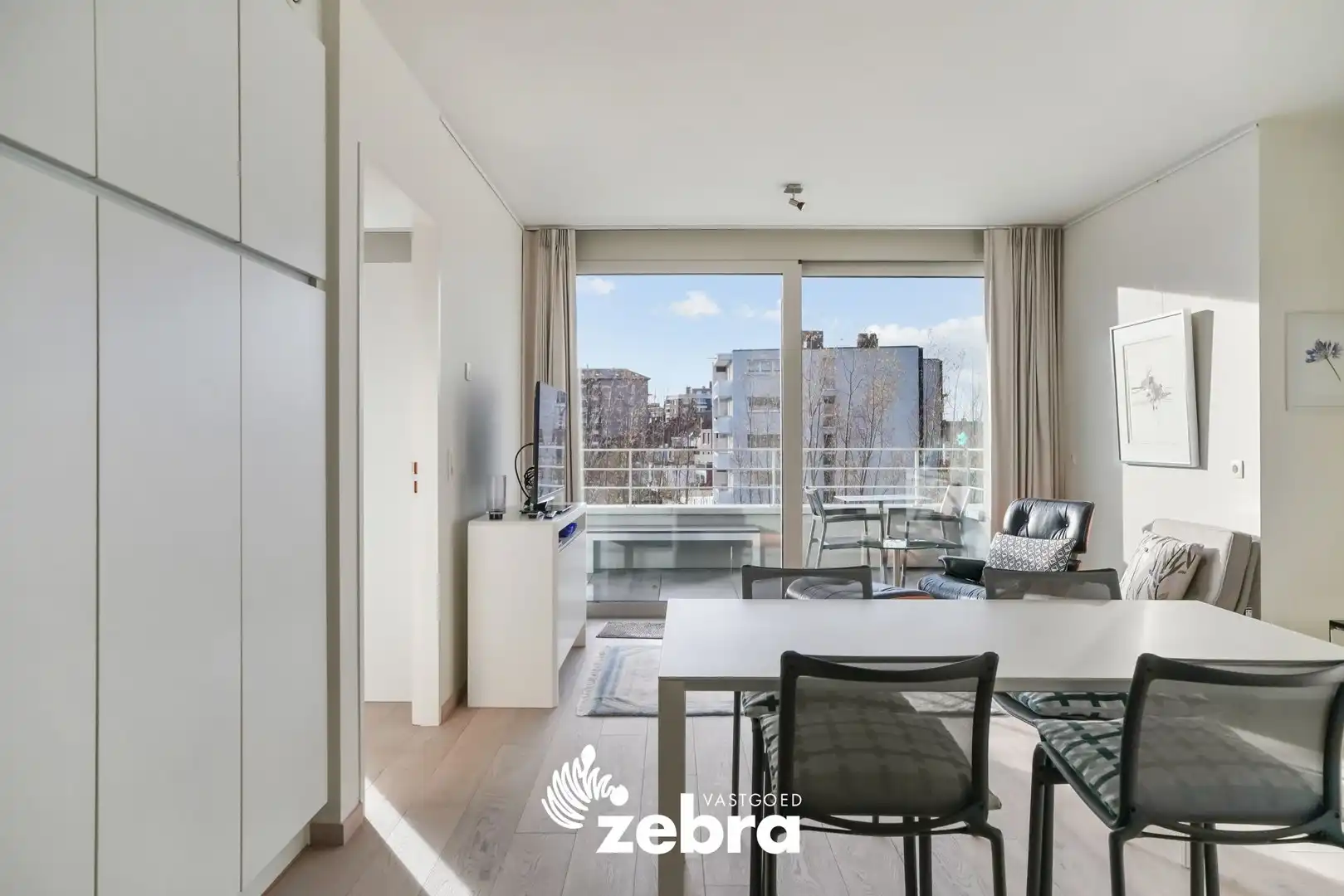 Moderne serviceflat met prachtig zicht op de Leie en autostaanplaats te Deinze! foto 8