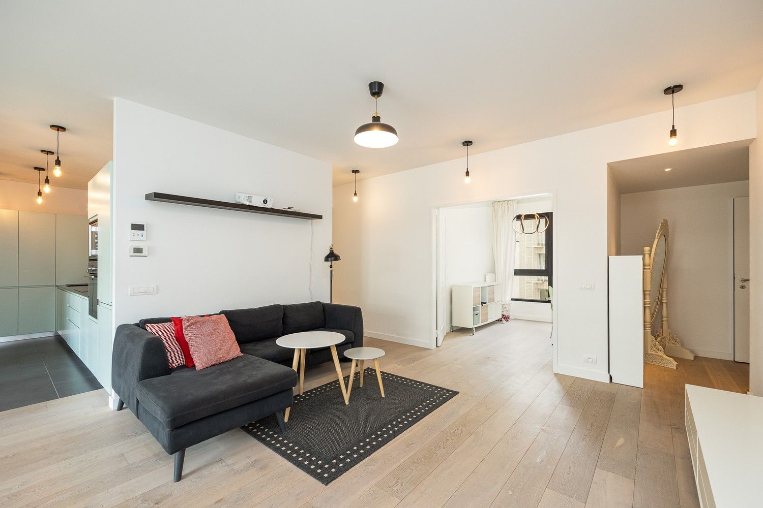 Ruim, gemeubeld appartement met 2 slaapkamers en parkeerplaats op het Eilandje foto 4