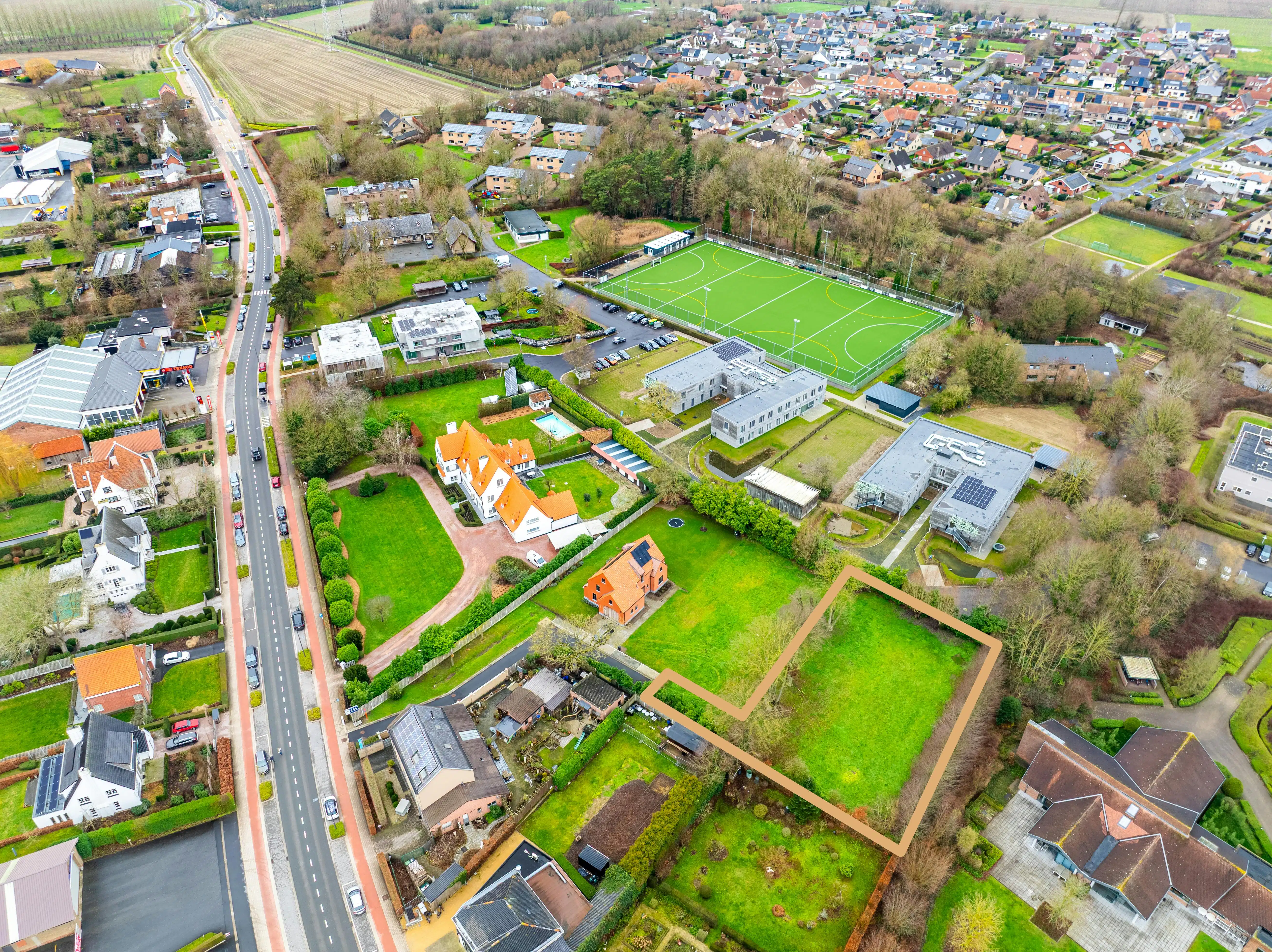 Exclusief stuk bouwgrond van 1.536m² te koop in Ieper foto 8