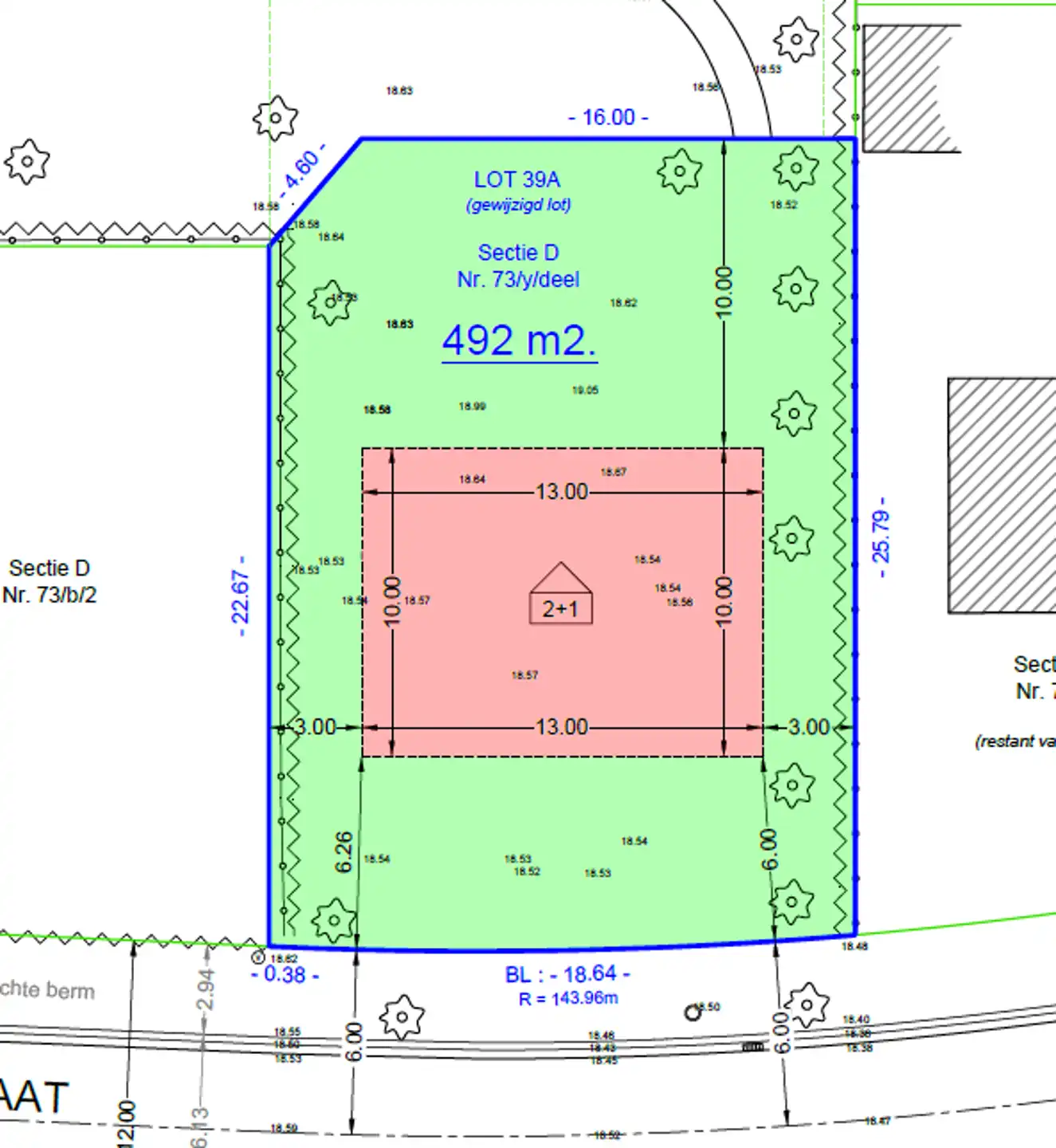 Bouwgrond voor open bebouwing ca. 492m² op top locatie te Hoogstraten foto 5