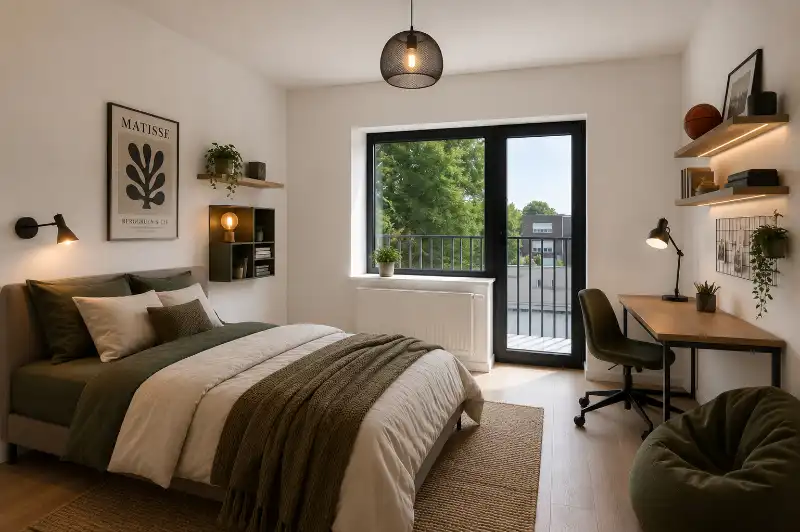 Lichtrijk appartement met terras en 2 slaapkamers. foto 7
