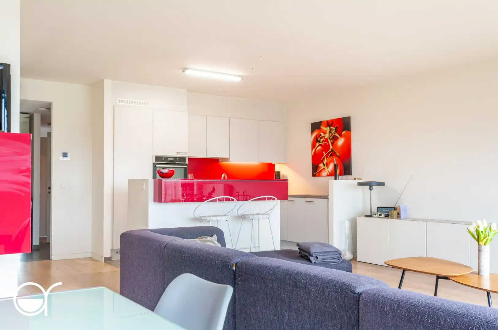 Prachtig appartement met 3 slaapkamers en terras met zicht op het Blaisantpark foto 9