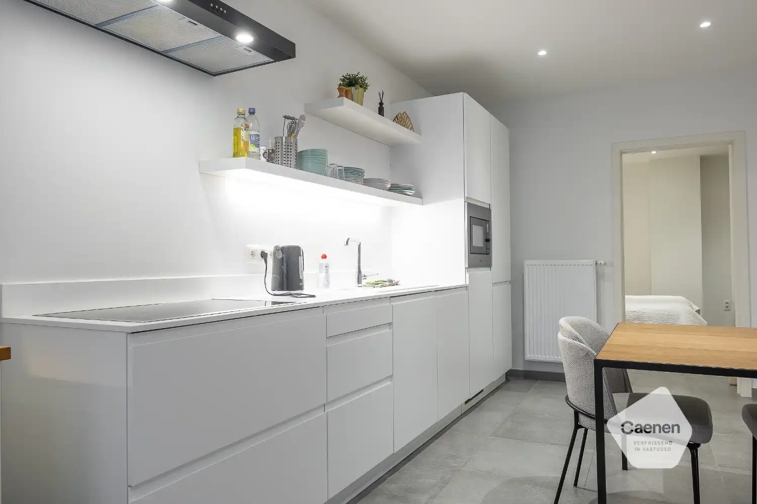 Gerenoveerd gelijkvloers appartement vlakbij Visserskaai foto 8