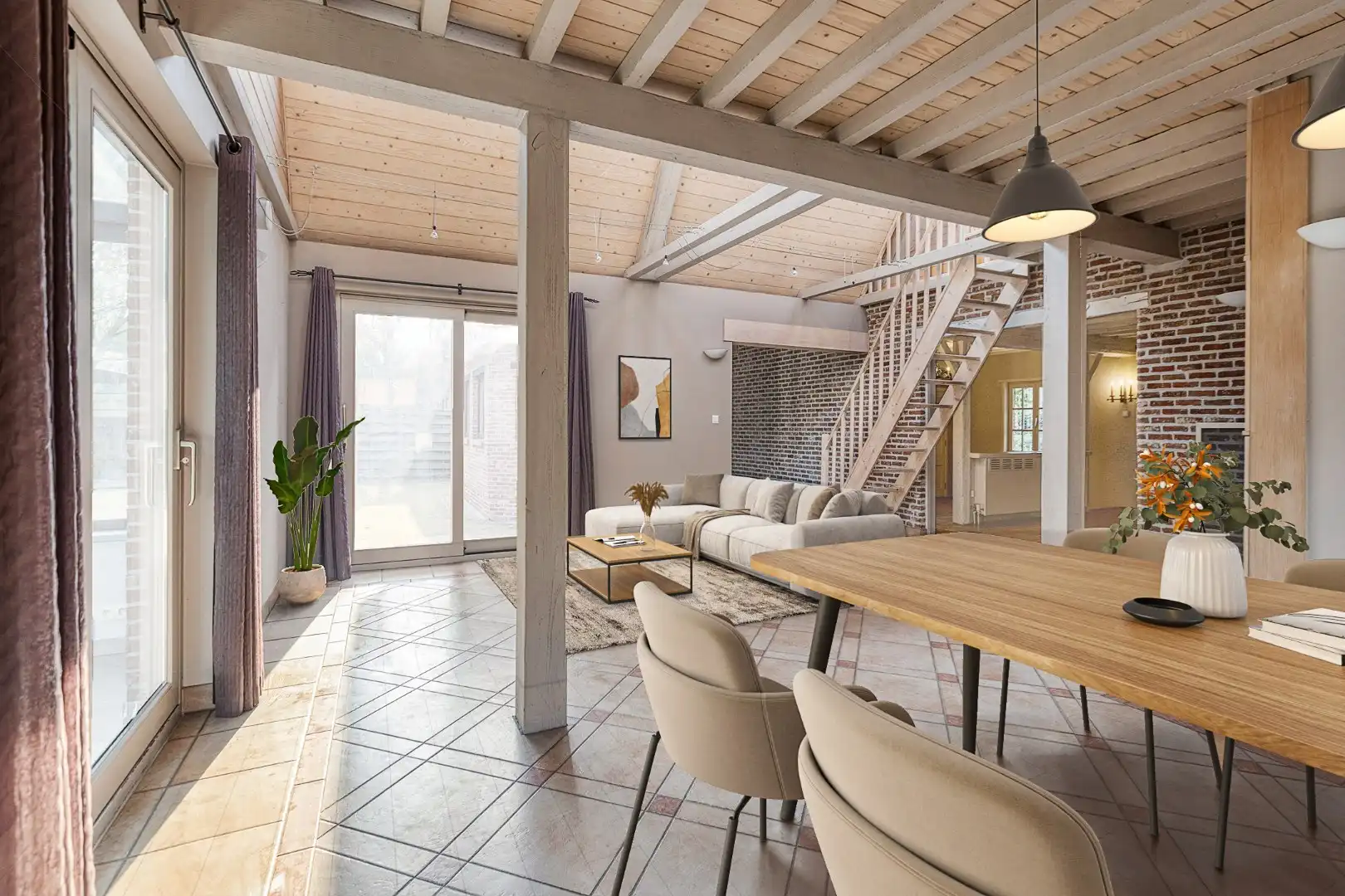 Unieke open bebouwing met 5 slpk op 15 are foto 5