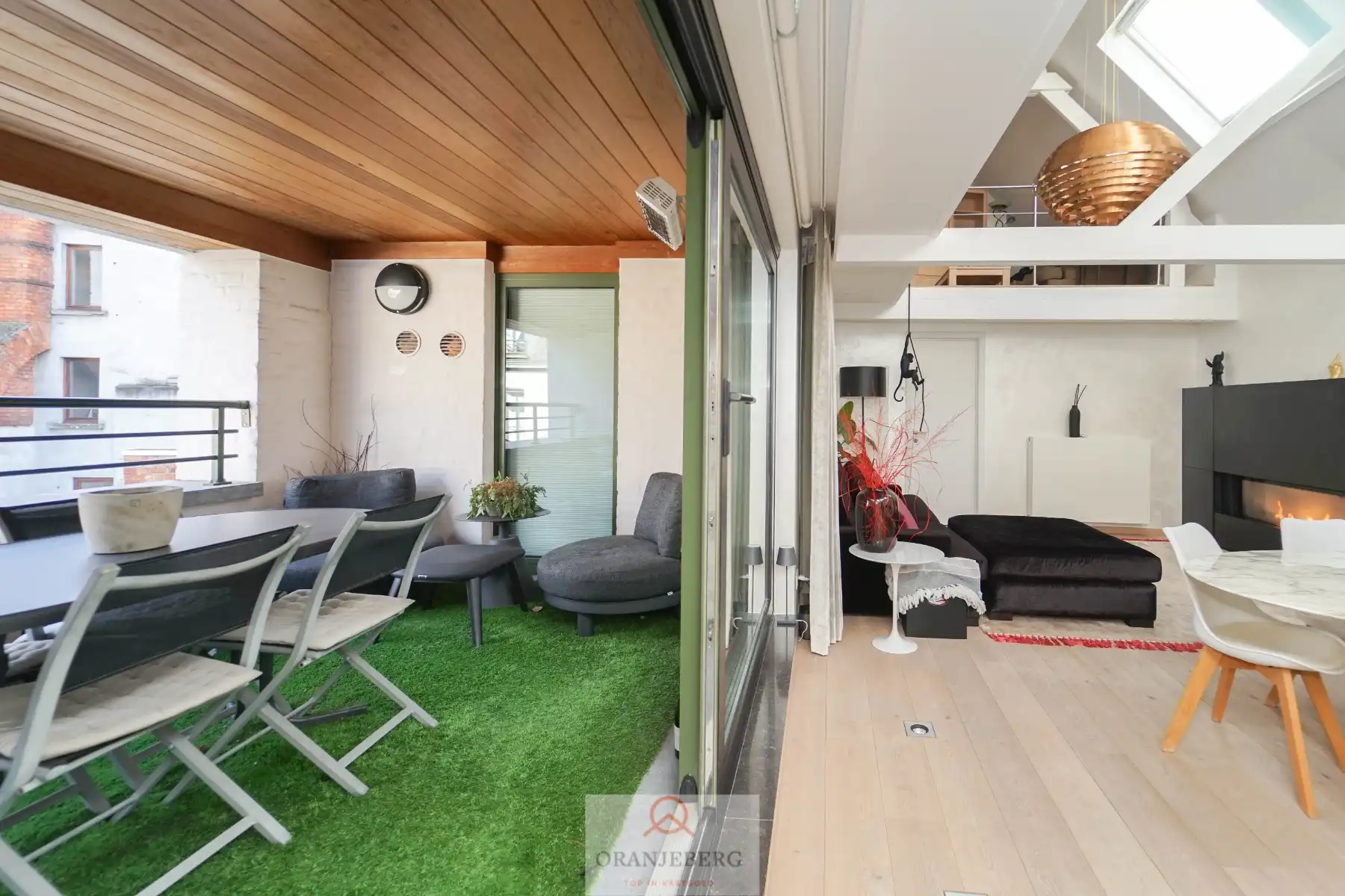 Duplex-appartement in voormalige industriële katoenspinnerij foto 4