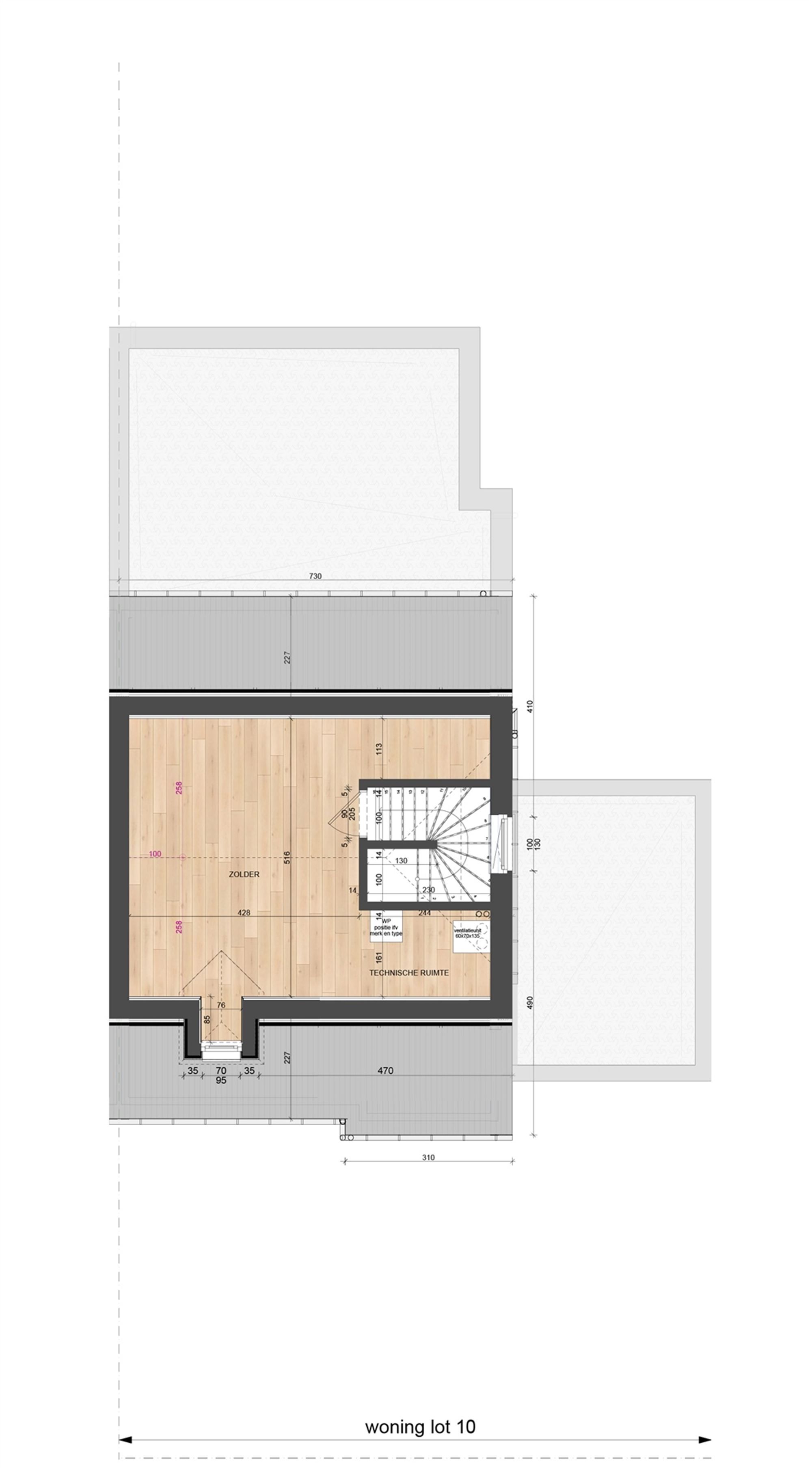 NIEUWBOUWWONING MET 3 SLAAPKAMERS UITERST CENTRAAL DOCH RUSTIG GELEGEN TE ZONHOVEN foto 12