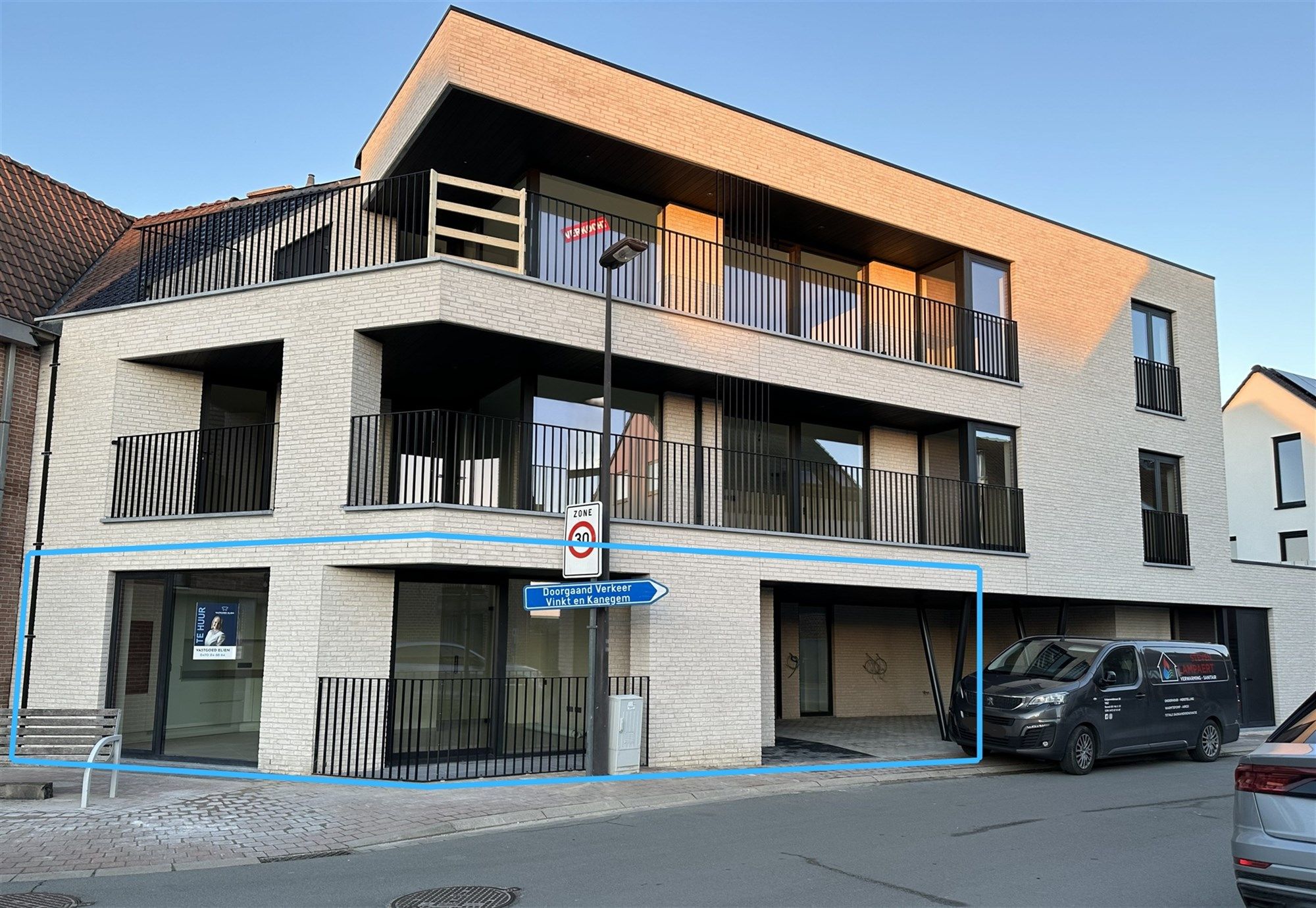 Appartement te huur Baudeloostraat 16/0001 - 8700 Aarsele