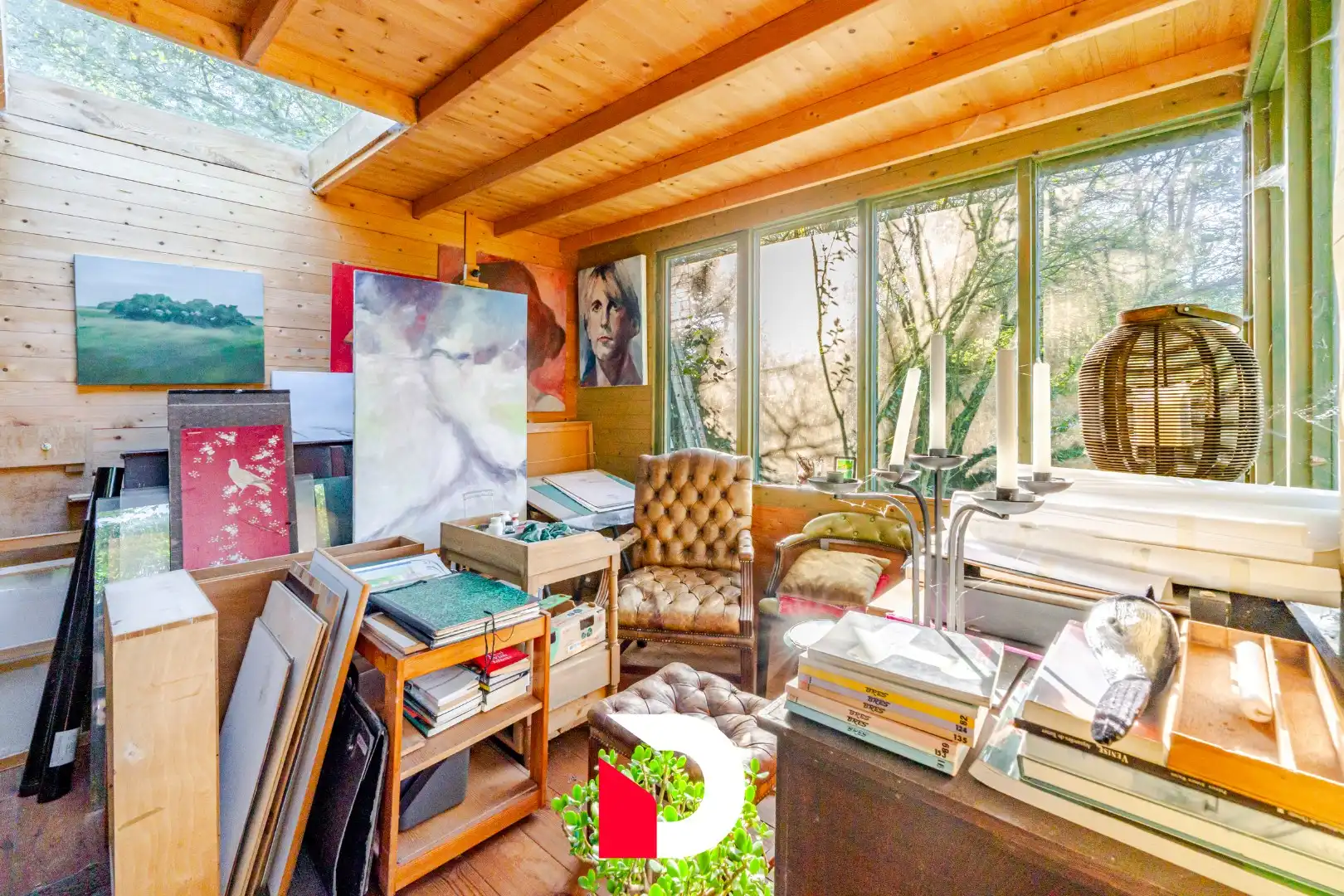 Karaktervol burgerhuis met 5 slk en riante tuin langs de Damse Vaart dichtbij centrum Brugge foto 27