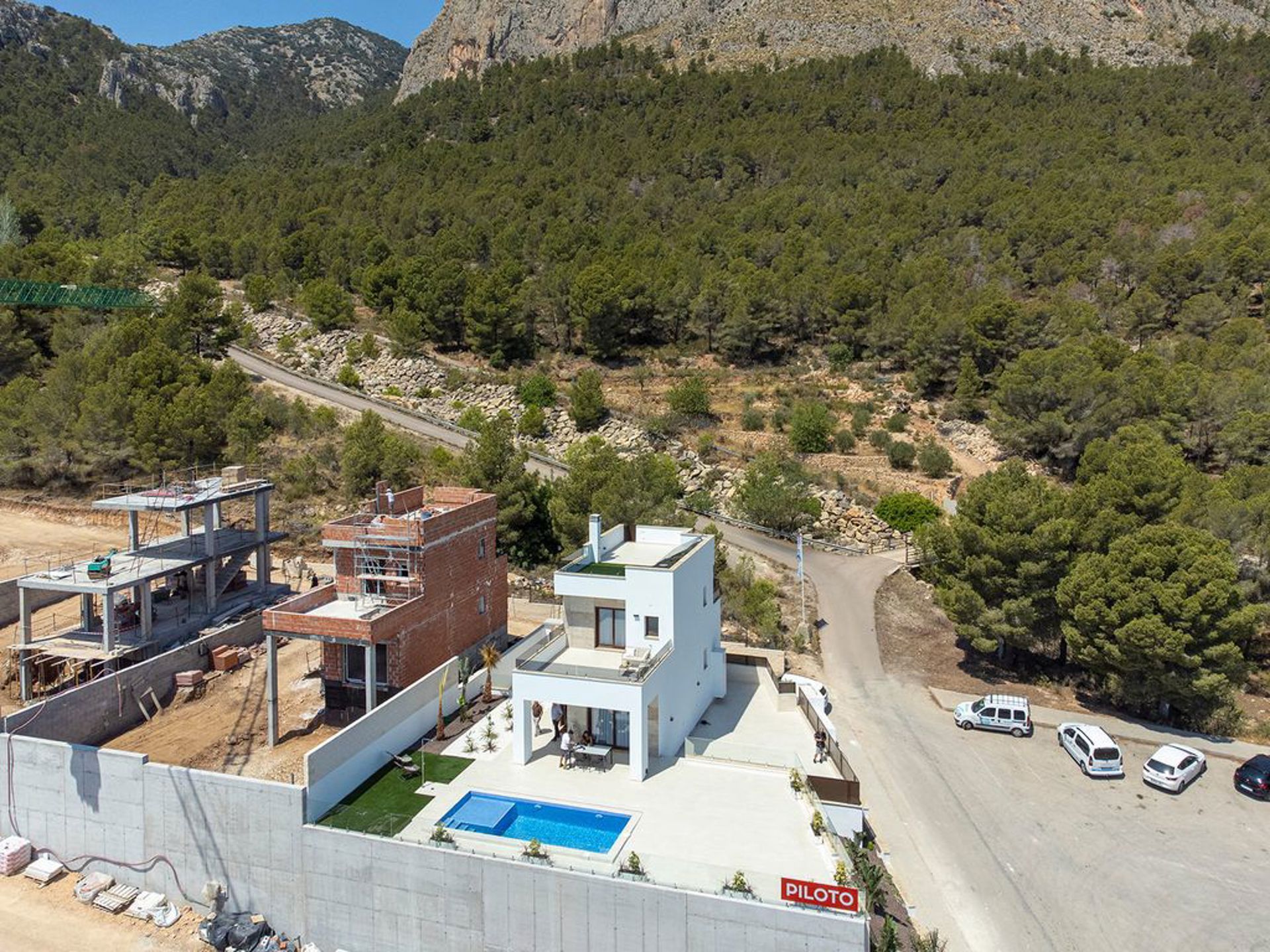 Spanje-Villa rustgevende locatie zeezicht-bergflank. foto 5