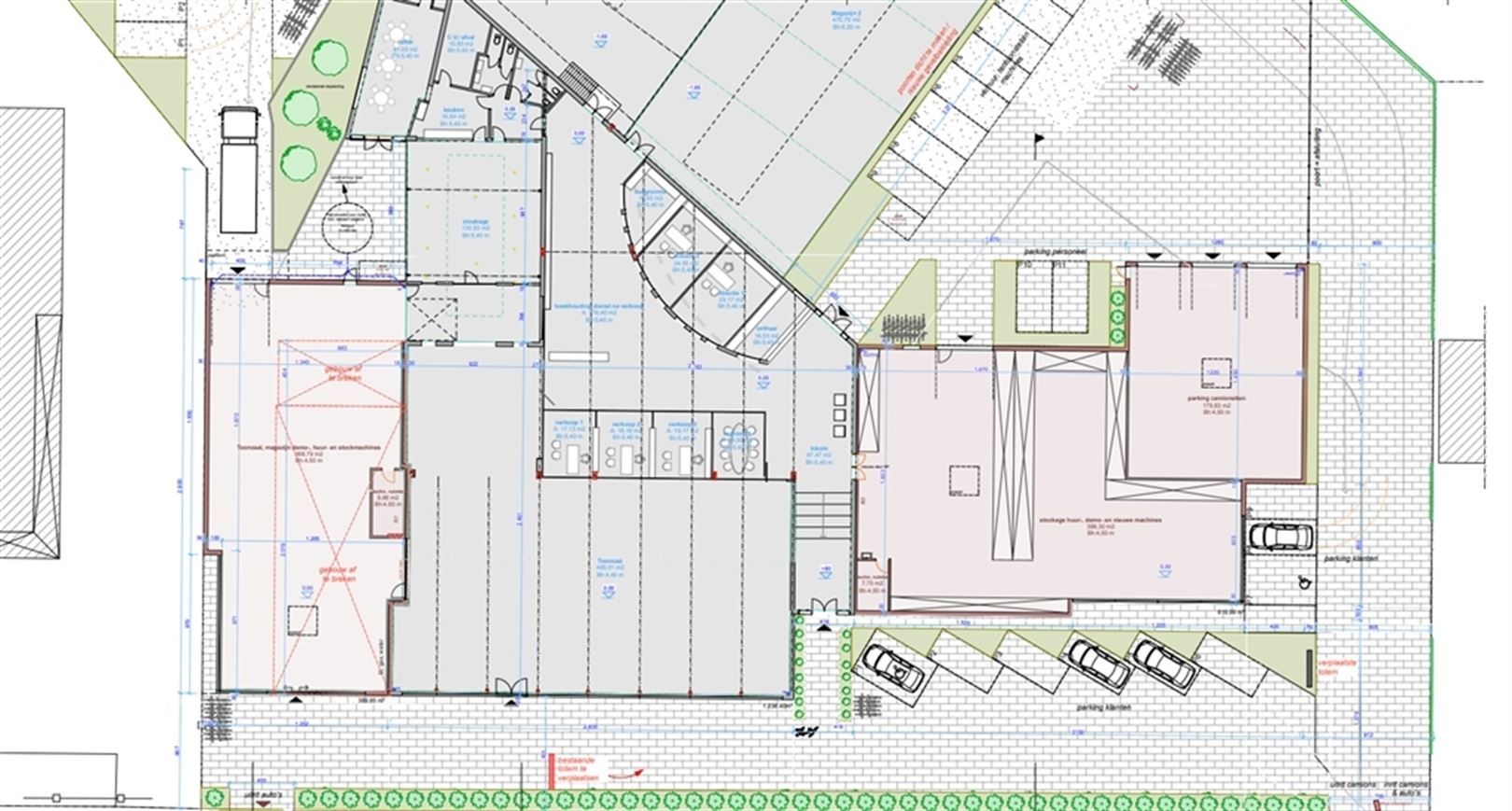 Industriële site met B2B-showroom te koop op zichtlocatie foto 16