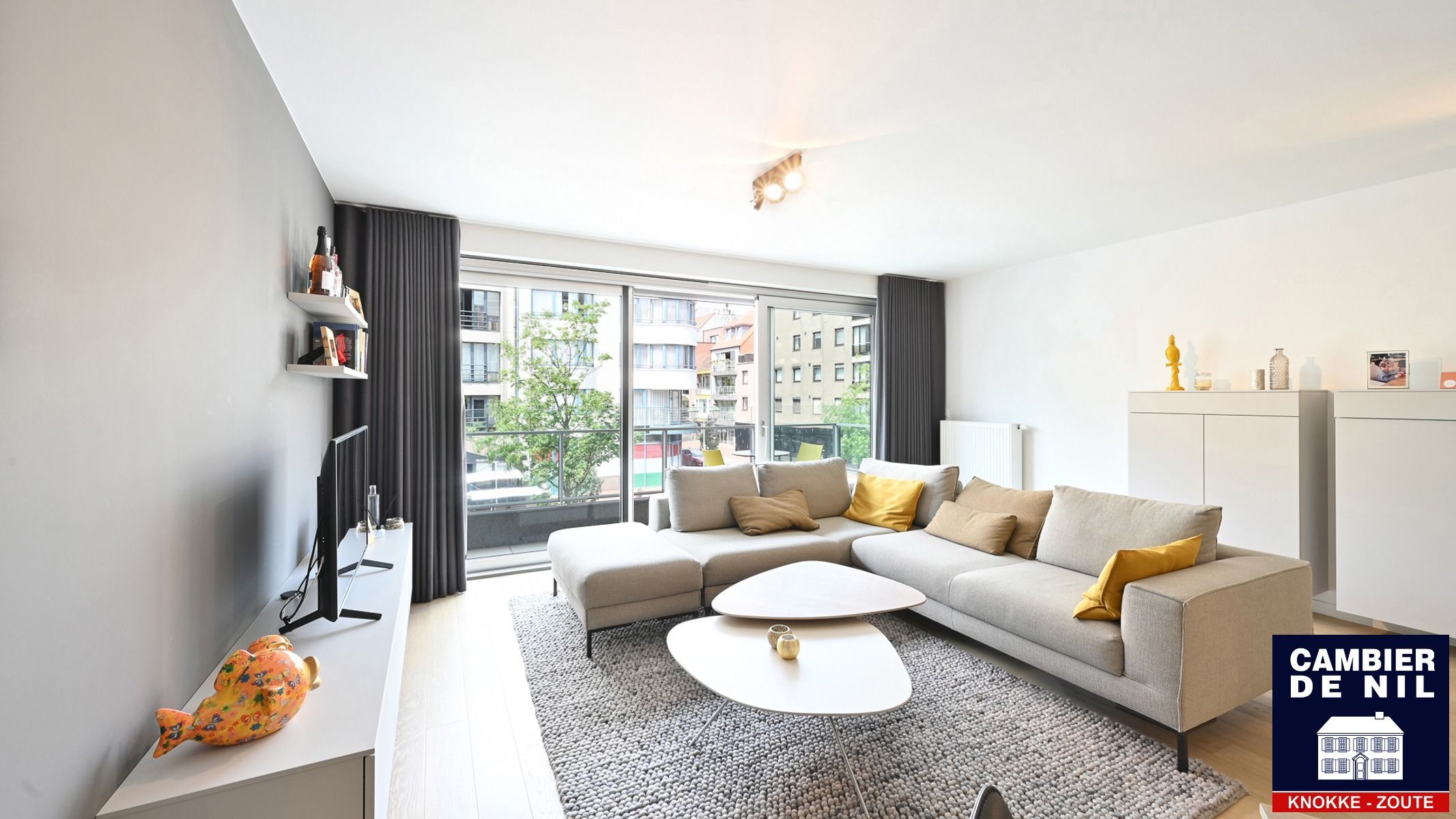 Super aangenaam appartement in recente residentie met brede gevel  foto 6