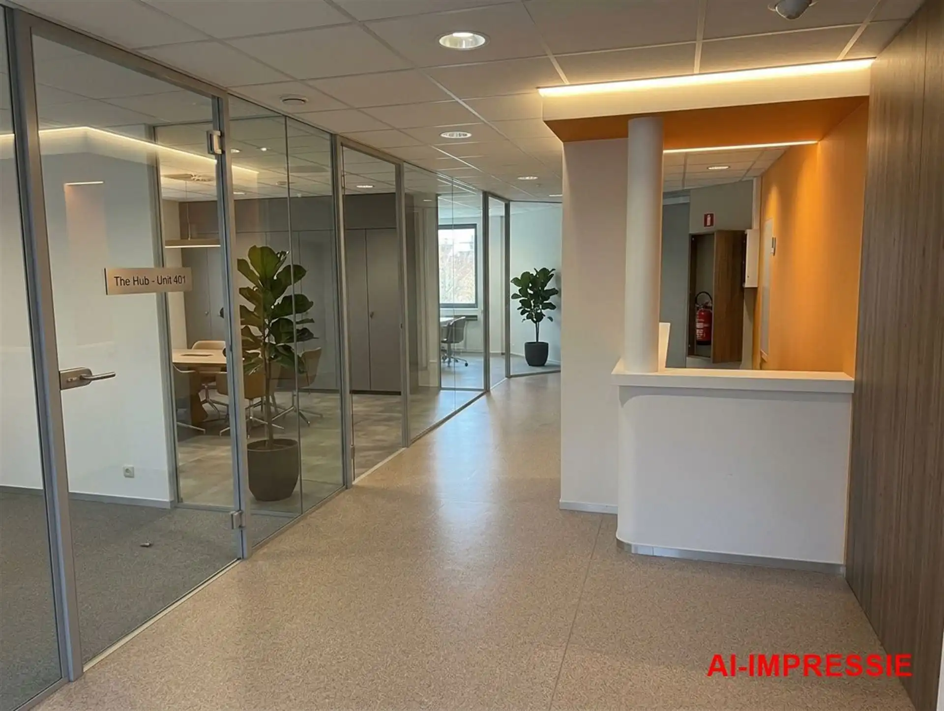 Praktijkruimte / kantoor op een bijzonder commerciële locatie in centrum 's-Gravenwezel foto 7