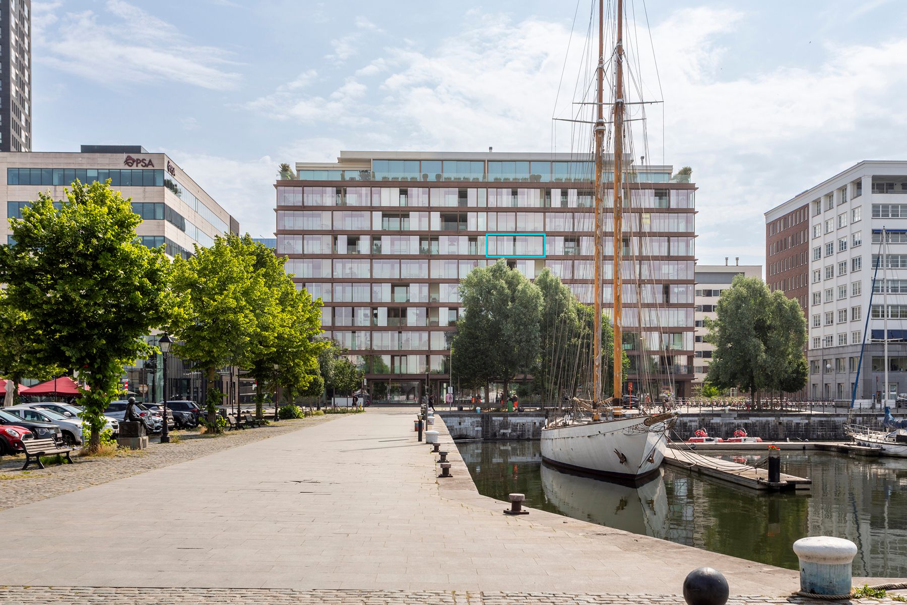 Luxe studio aan het Willemdok, Eilandje foto 2