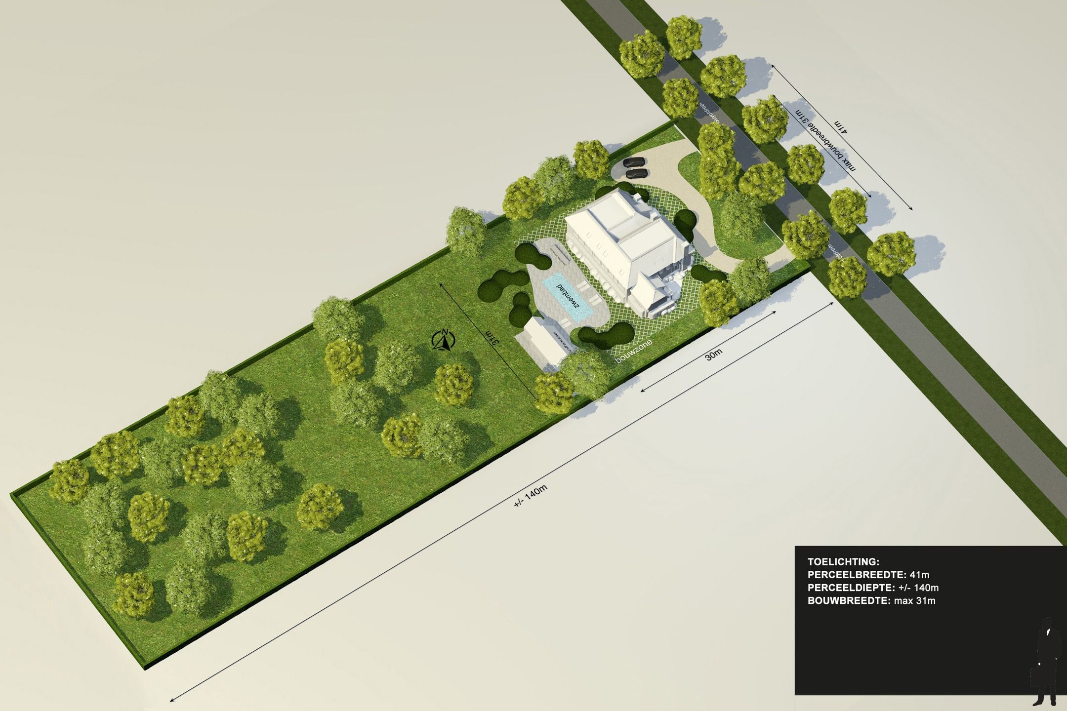Prachtig perceel bouwgrond van ca. 5.748 m² met ZW oriëntatie! foto 5