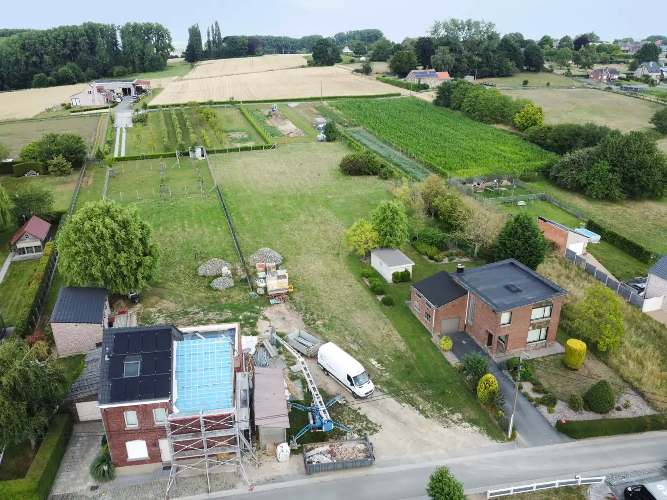 immo DAVID stelt voor: bouwgrond met achterliggende tuin foto 14