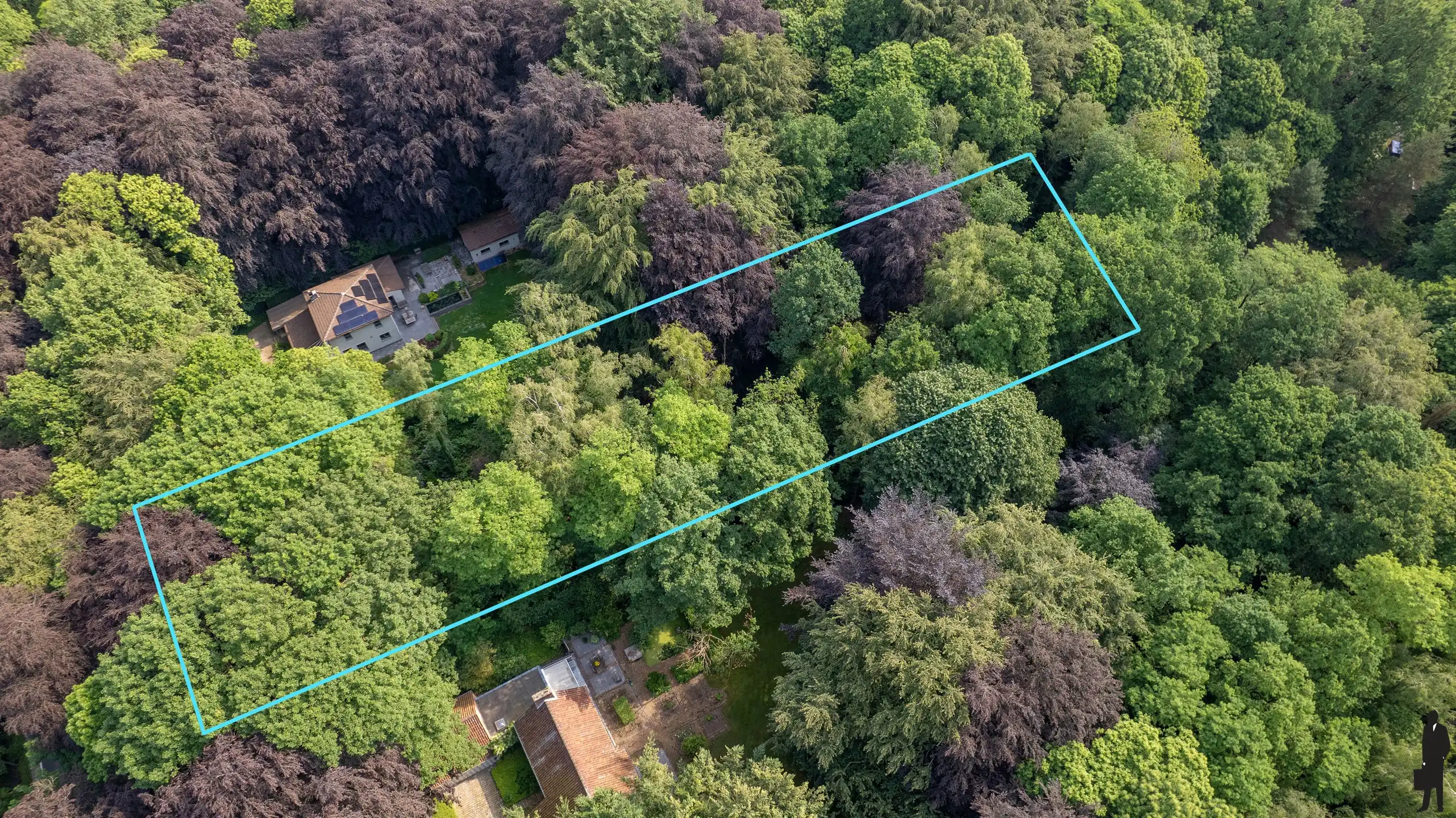 Exclusieve bouwgrond van ca. 3.300 m² in groene woonbosomgeving te Heide foto 5