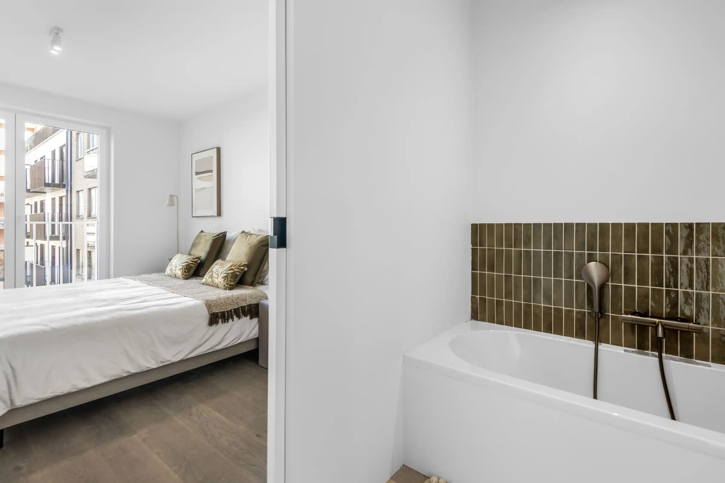 Zuidgericht nieuwbouw appartement gelegen op de Kustlaan vlakbij het Driehoeksplein foto 10