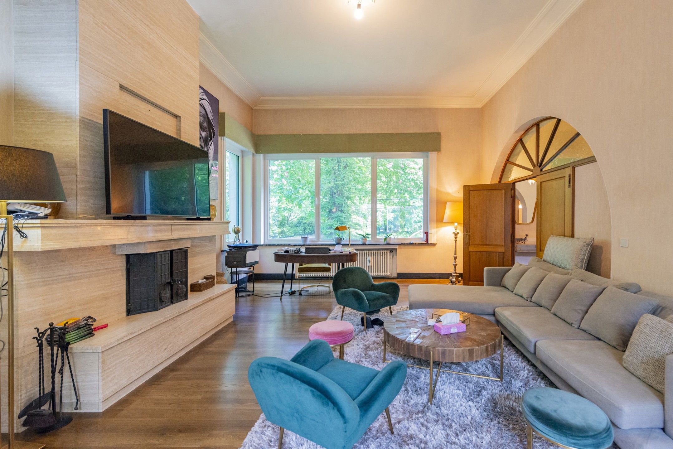 Exclusieve villa met zwembad en privédomein te Dilbeek foto 15