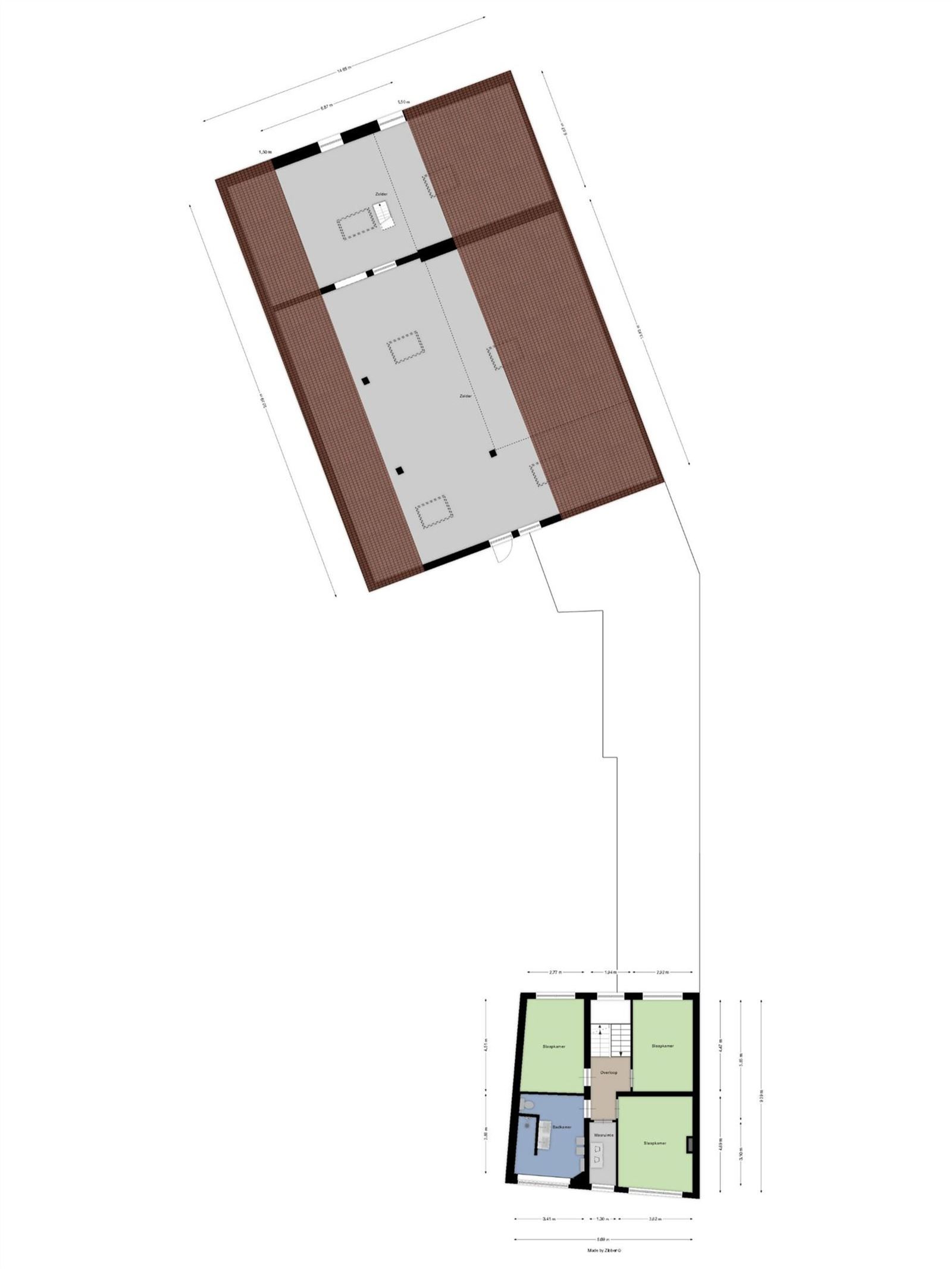 Woning met ruime loods te koop foto 16