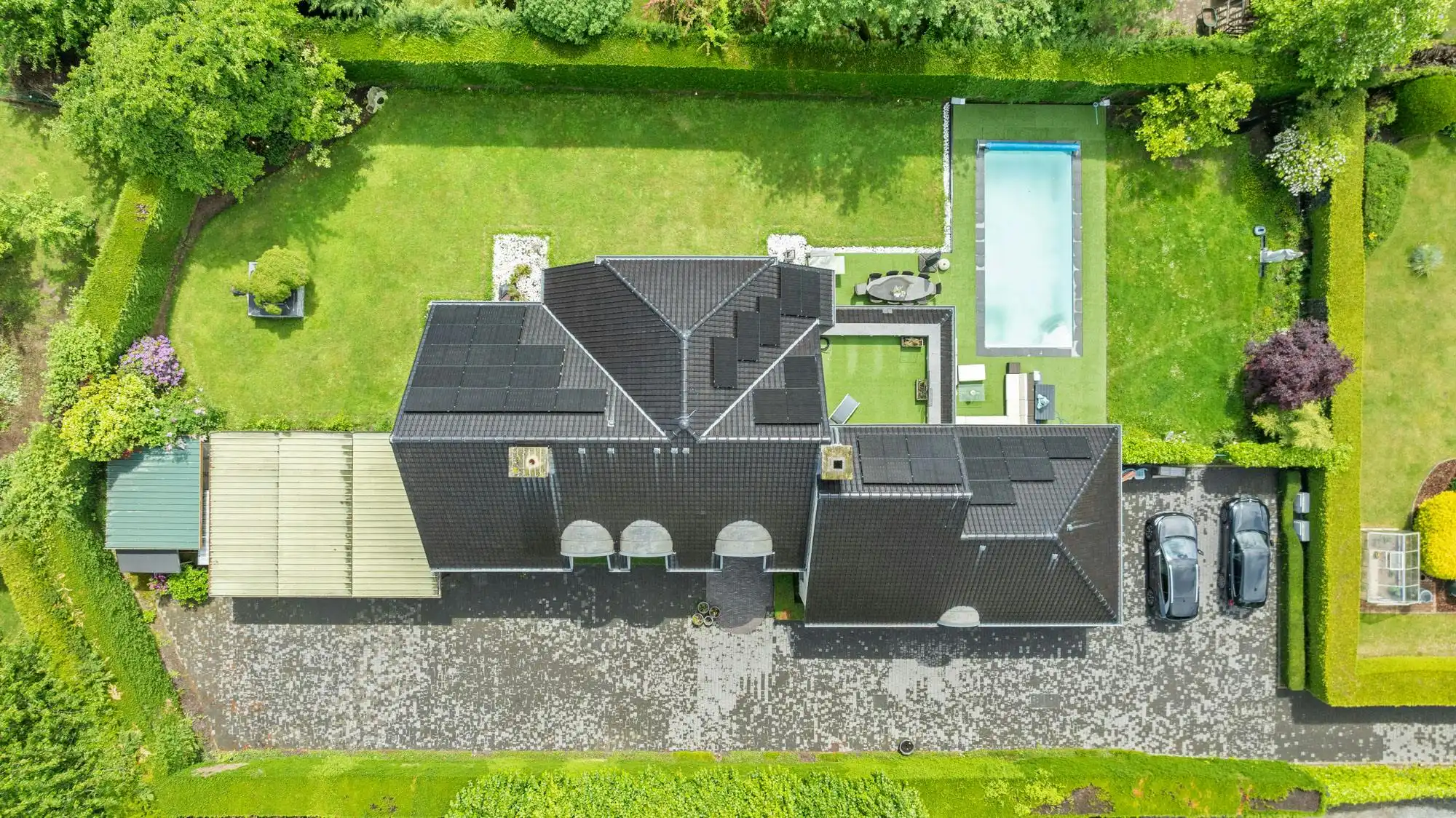 Exclusieve villa met  zwembad op een toplocatie in Wemmel foto 25