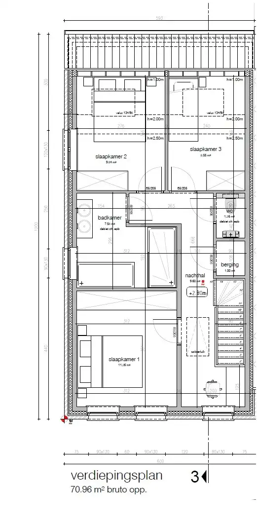 Stijlvolle, halfopen nieuwbouwwoning met oprit en grote, zonnige tuin! foto 4