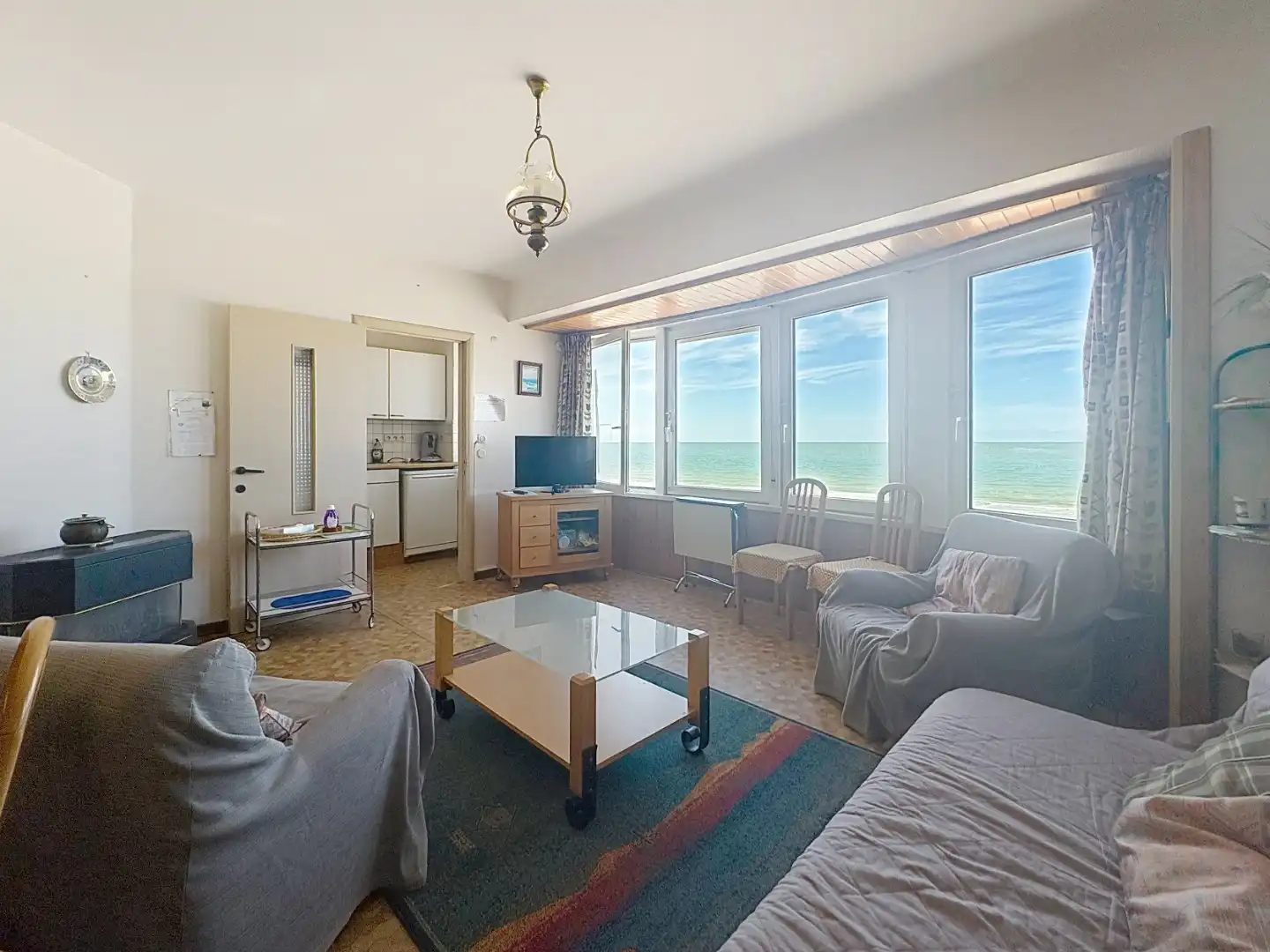 Appartement met frontaal zeezicht en zonnig terras van 30 m² in Koksijde foto 5