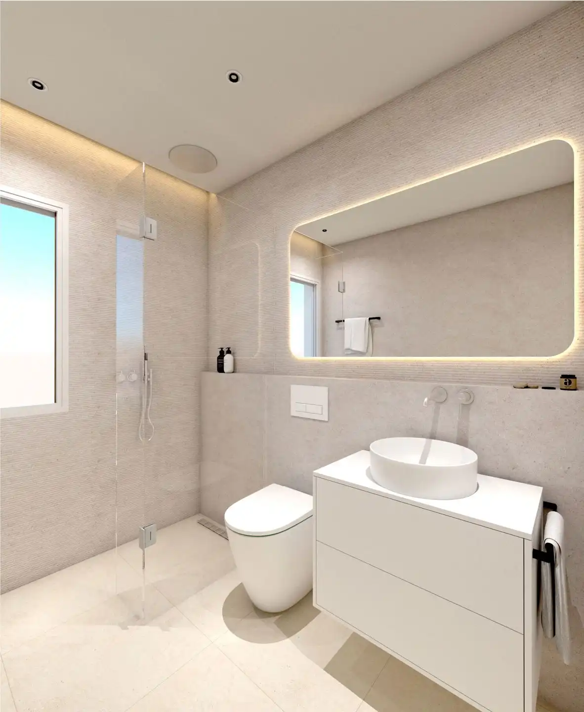 SPANJE - Appartementen Ibiza-stijl 1km van strand, zee. foto 14