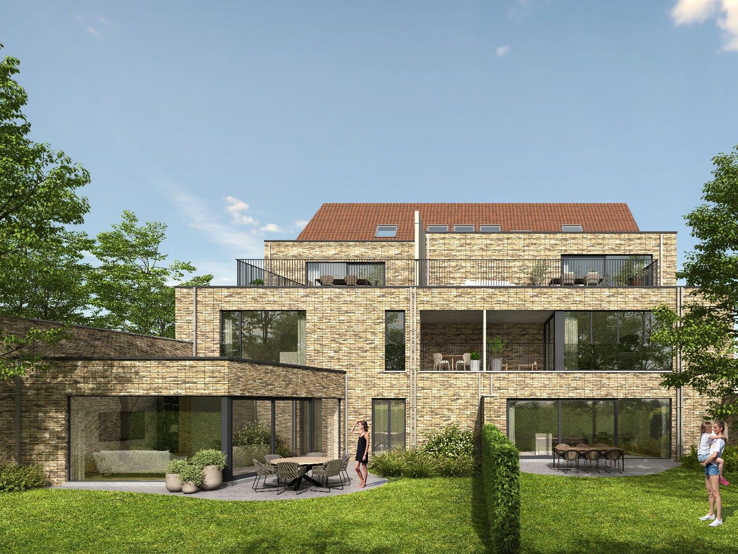 Luxe gelijkvloers appartement met tuin, 2 slaapkamers en autostaanplaats foto 2