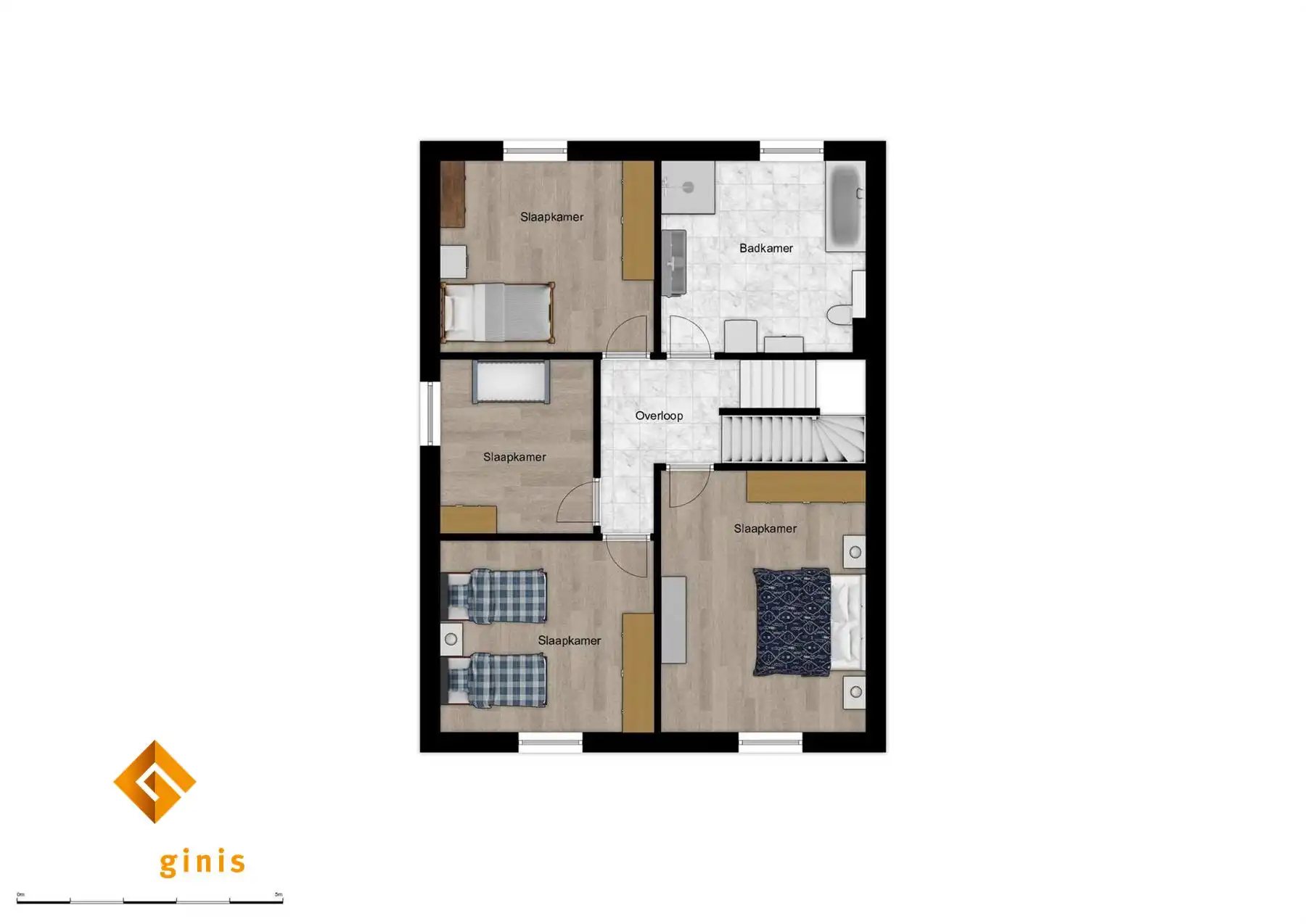 Zéér ruime (289 m²), energiezuinige woning met 5 (mogelijk 7) slpks! foto 25