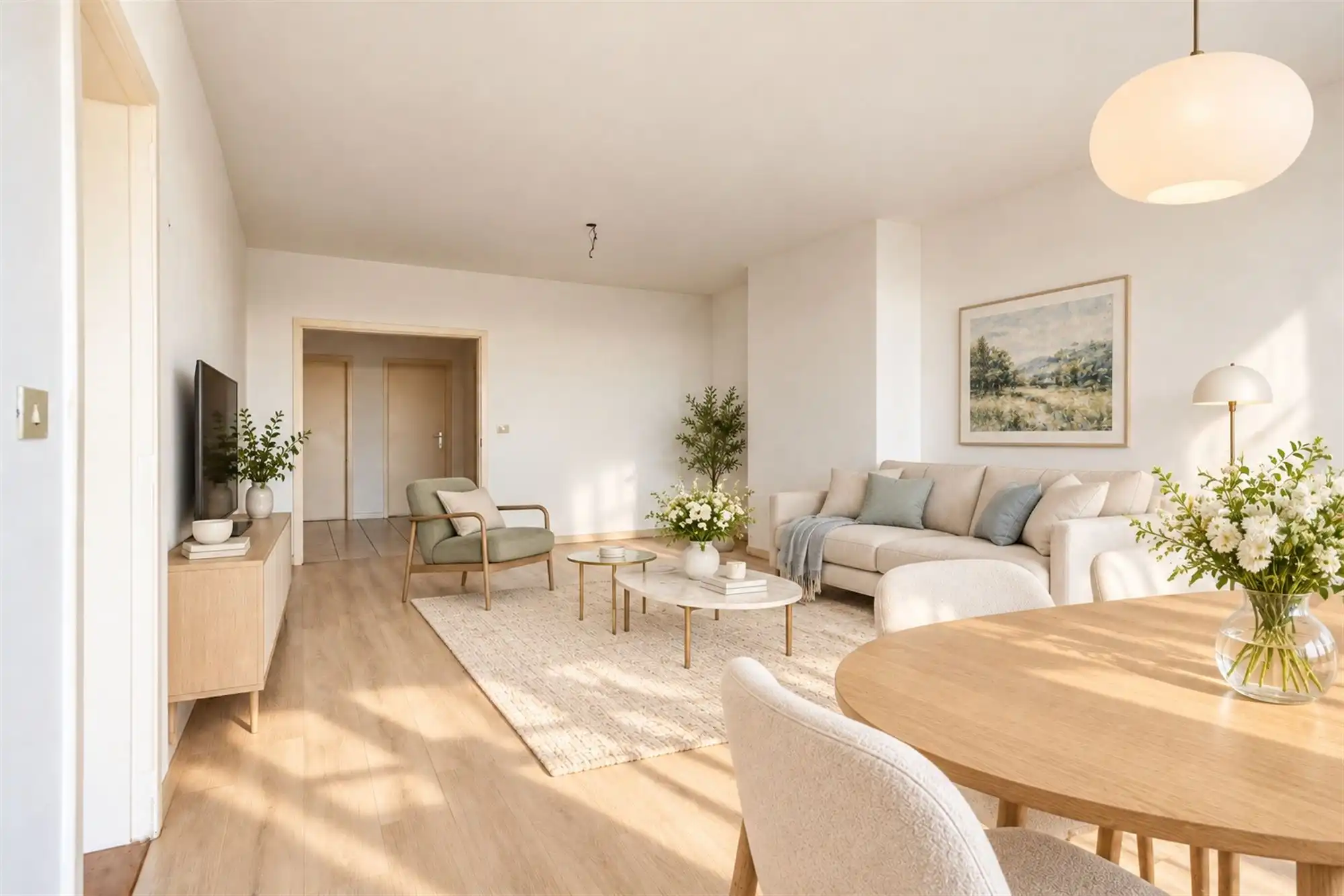 Appartement met 2 slaapkamers en terrassen aan De Bist foto 6