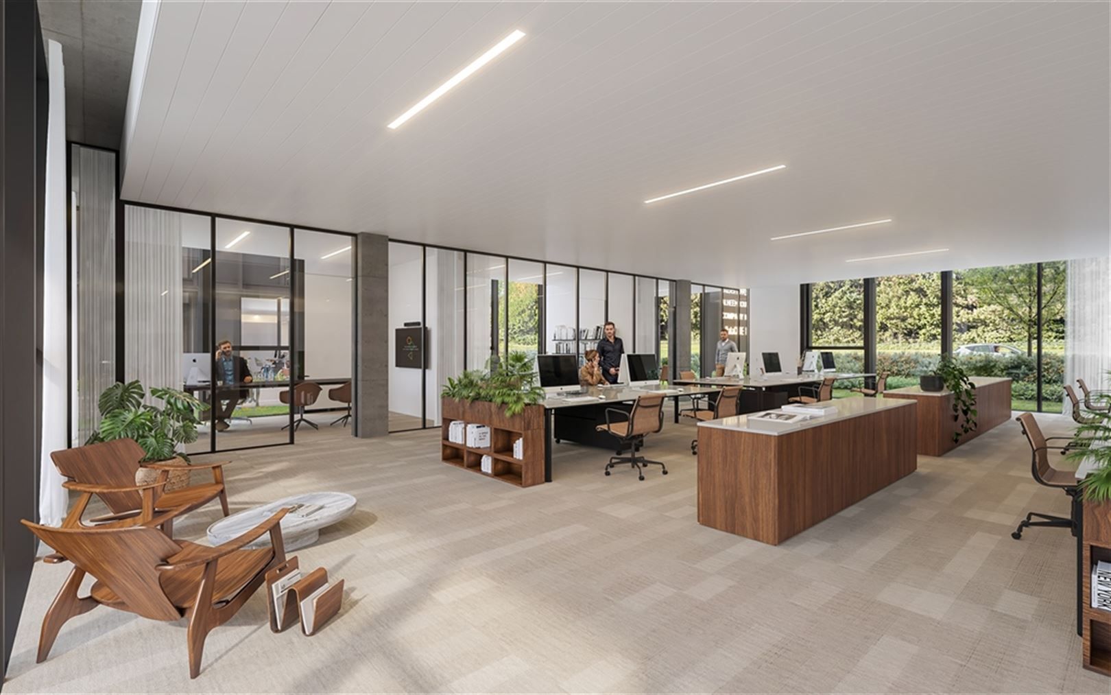 Nieuwbouw kantoren langs de Gentse Steenweg in Lokeren foto 6