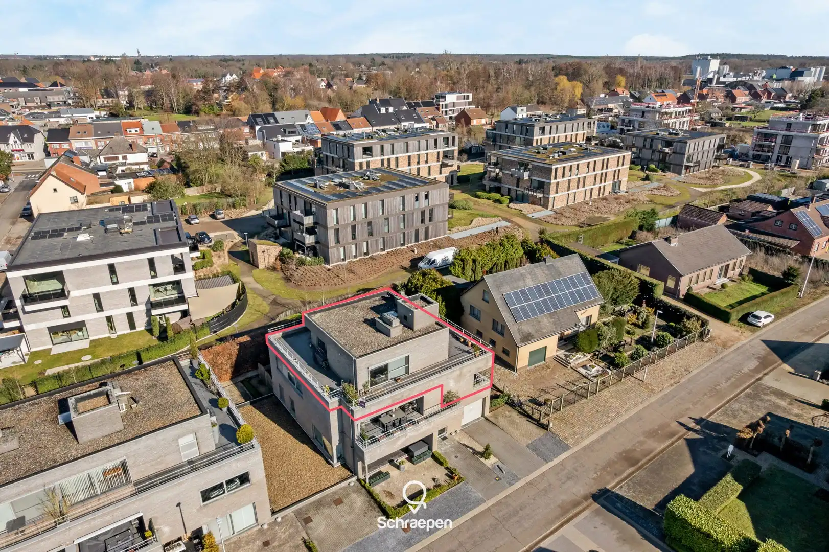 Uniek penthouse met riant zonneterras (115 m²) en 2 slpks in Zonhoven-centrum! foto 25