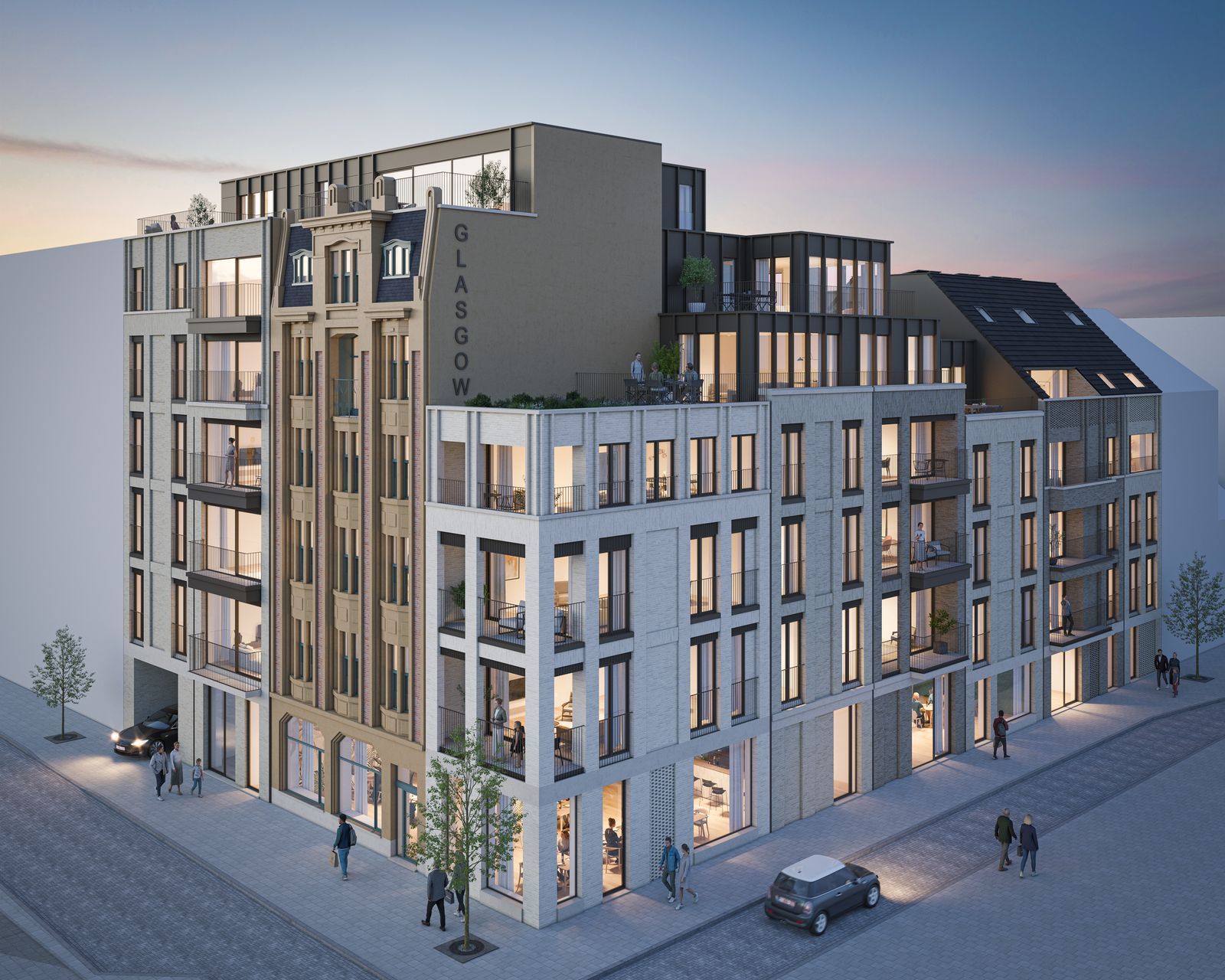 Magnifiek nieuwbouwappartement met prachtig zicht doorheen de binnentuin foto 4