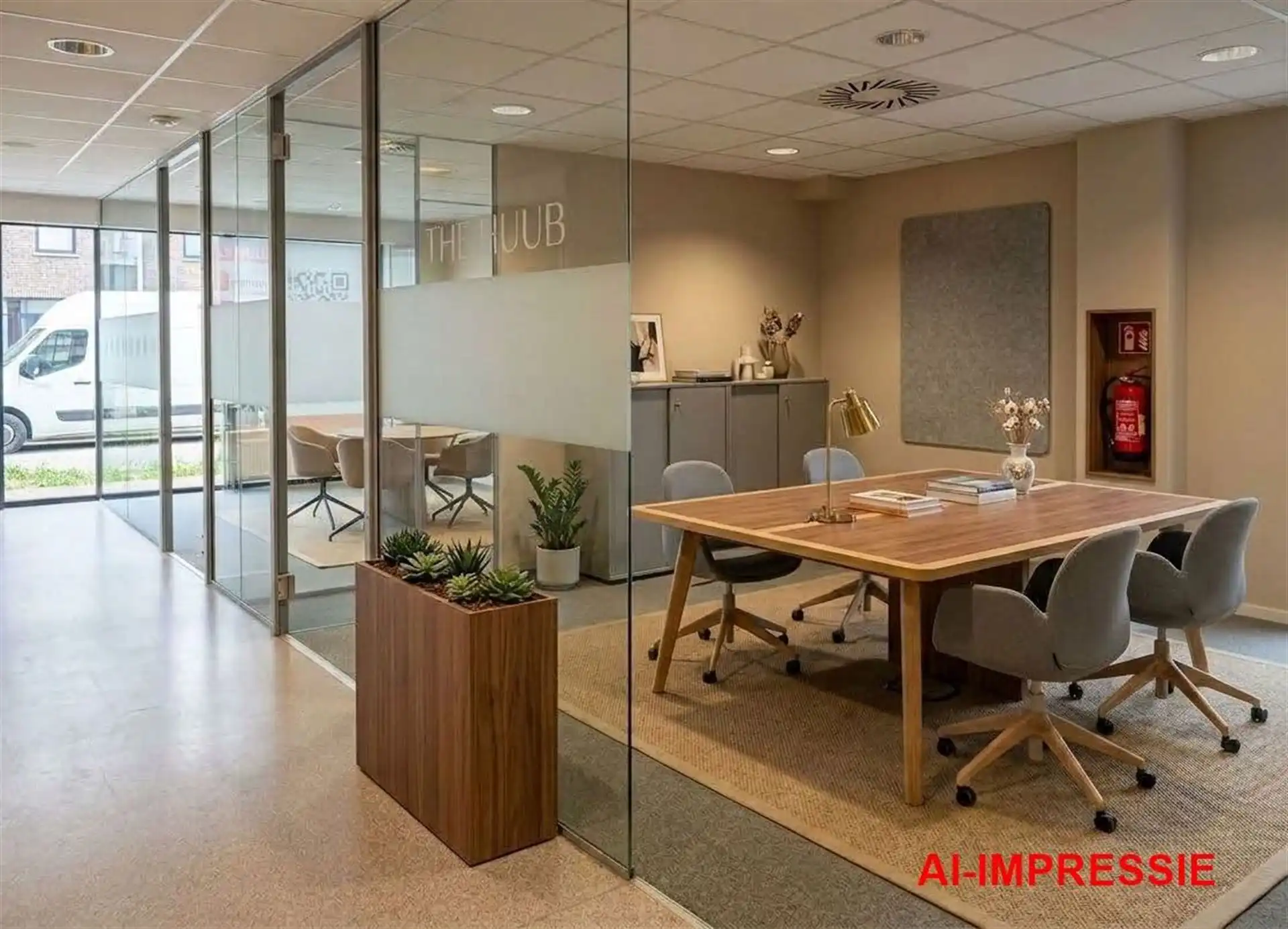 Praktijkruimte / kantoor op een bijzonder commerciële locatie in centrum 's-Gravenwezel foto 13