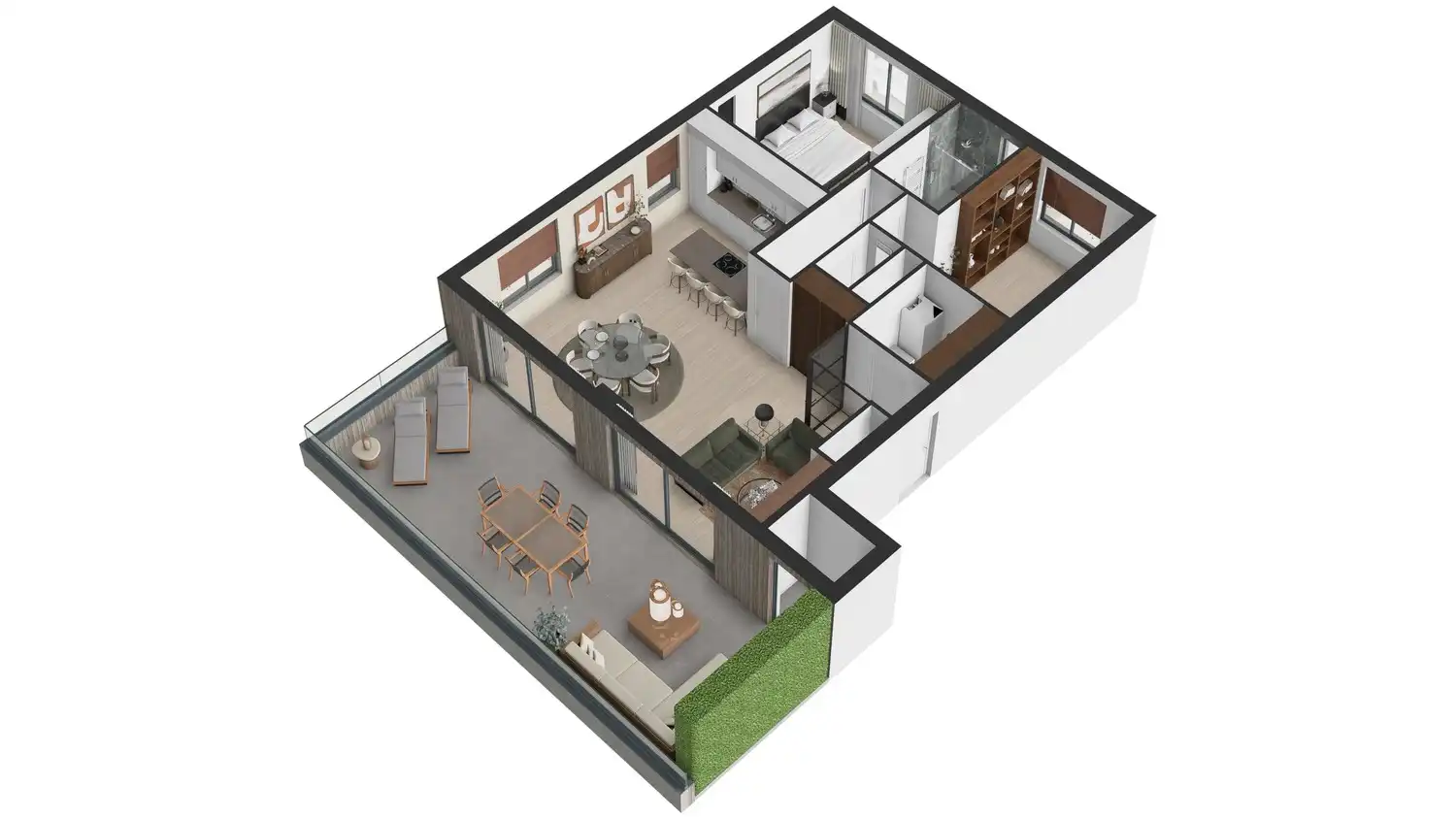 Residentie 'De Oester' : duurzaam, comfortabel, uitzonderlijk energiezuinig appartement te Hechtel foto 18