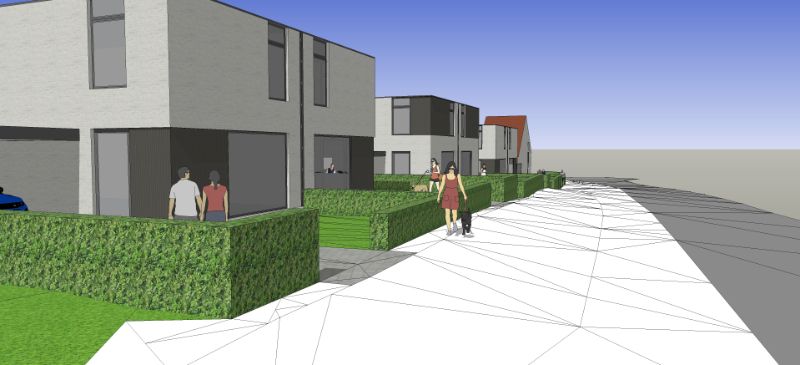 Nieuwbouwverkaveling van 6 woningen in het landelijke Strijpen - Zottegem foto 6