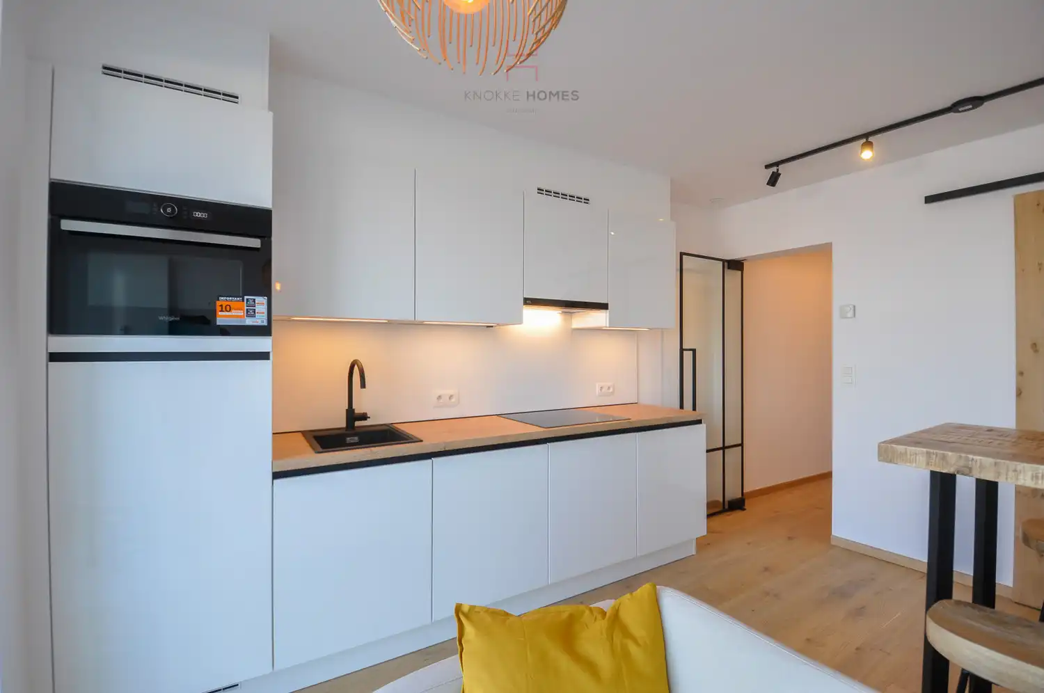 Volledig ingerichte studio met zeezicht te Knokke-Heist foto 4