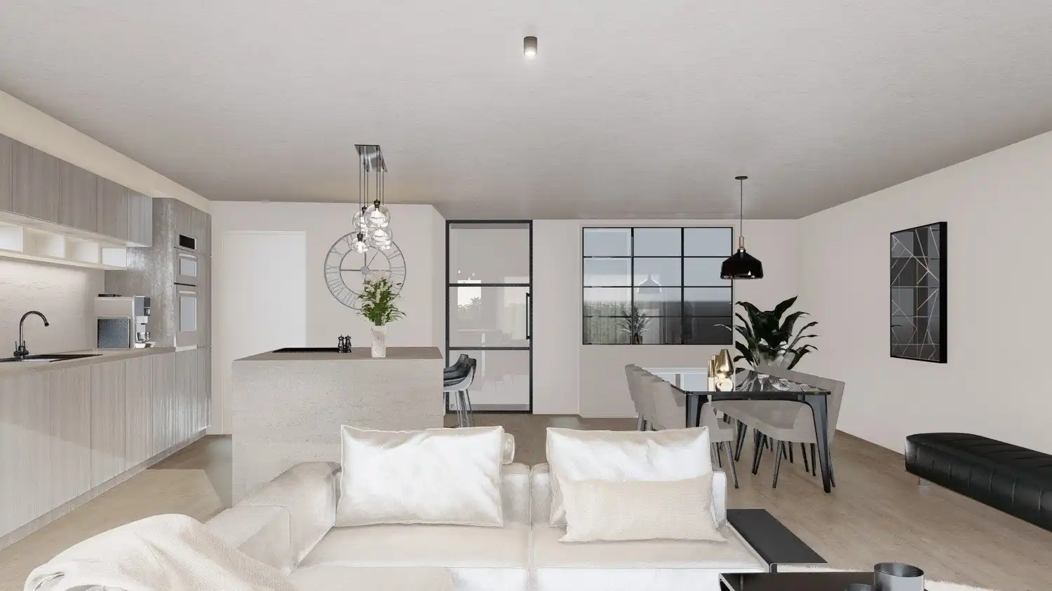 Nieuwbouwappartement op toplocatie in hartje Lanaken met zonnig terras foto {{pictureIndex}}