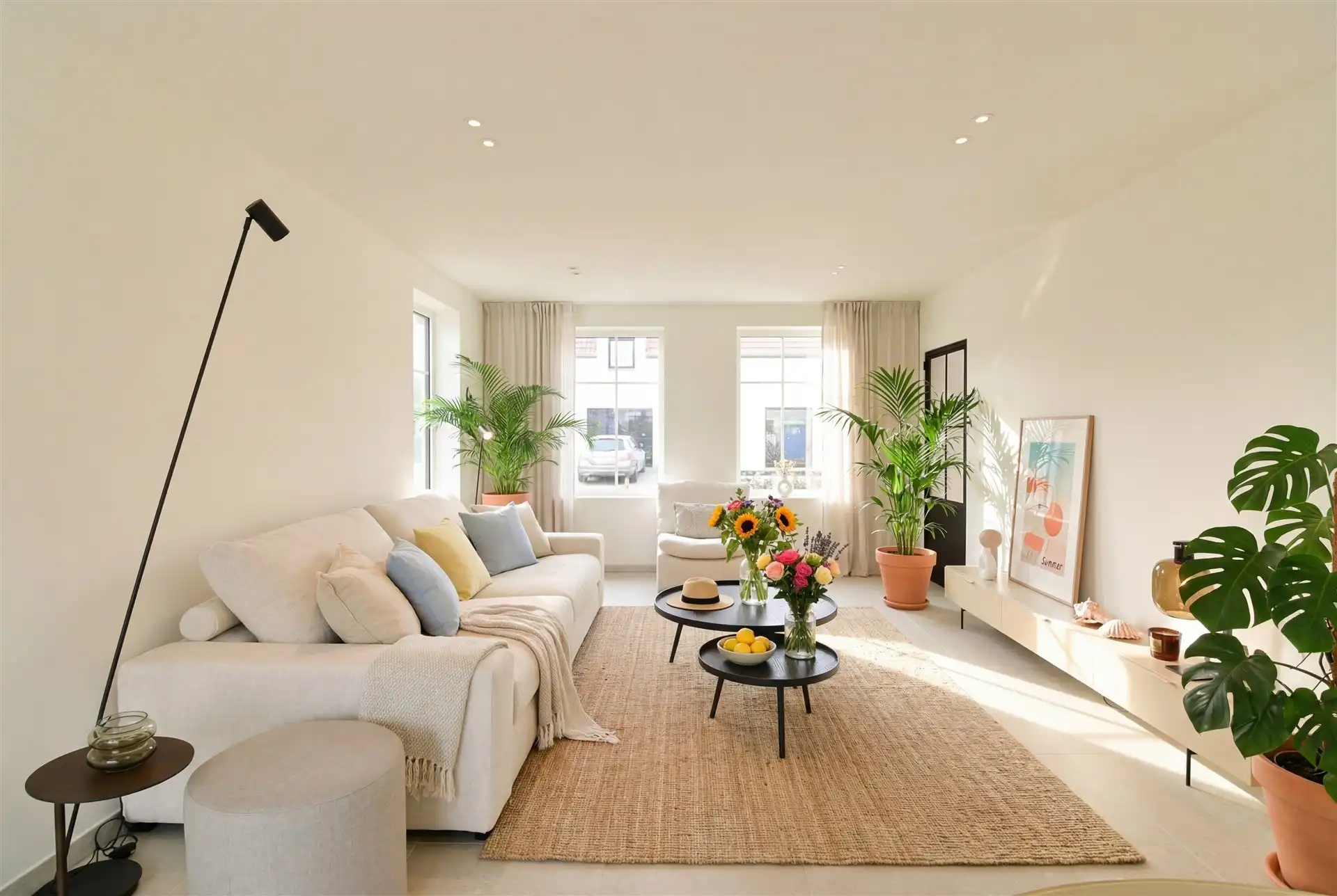 Energiezuinige halfopen nieuwbouwwoning in het hart van Wetteren foto 2