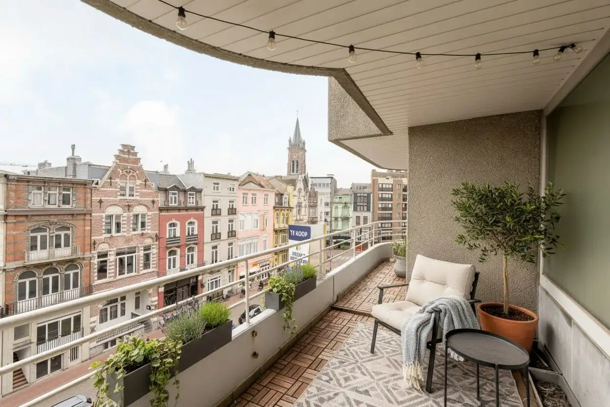 Ruim 2 slpk-appartement met zonnig terras foto 26