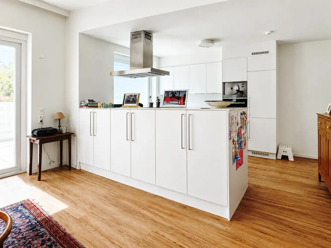 Bijzonder stijlvolle assistentie-penthouse met groot terras, midden in het groen, hartje Gent. foto 8