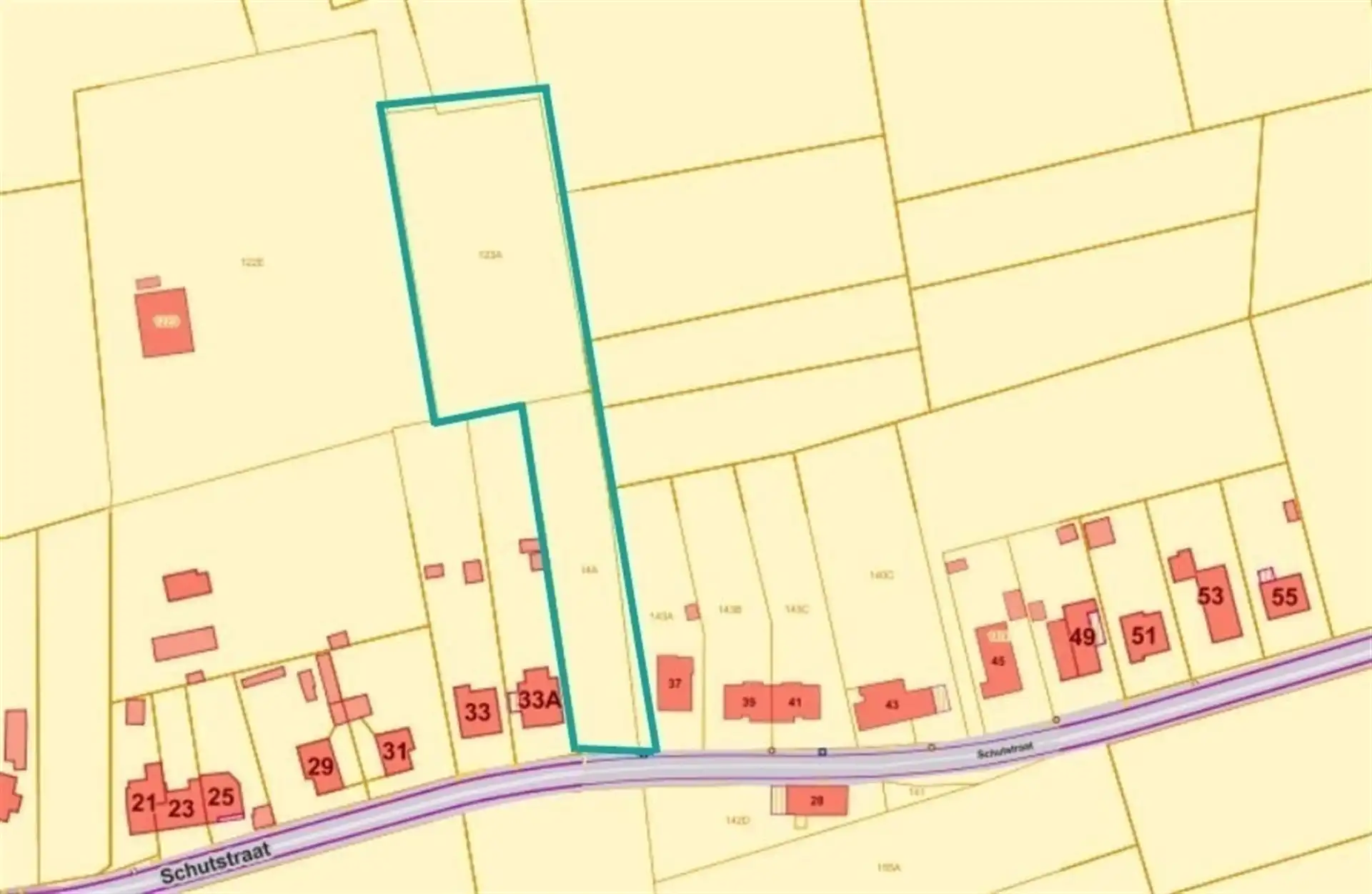 Bouwgrond van 50 are met groenzicht in Bekkerzeel foto 7