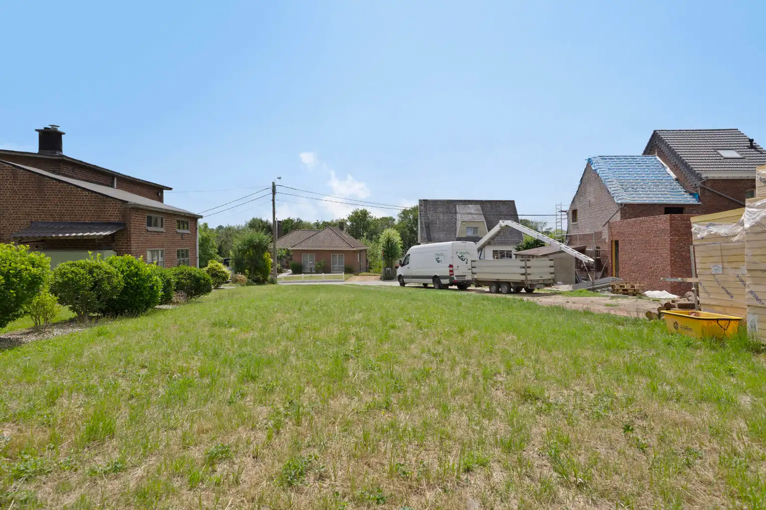 immo DAVID stelt voor: bouwgrond met achterliggende tuin foto 5