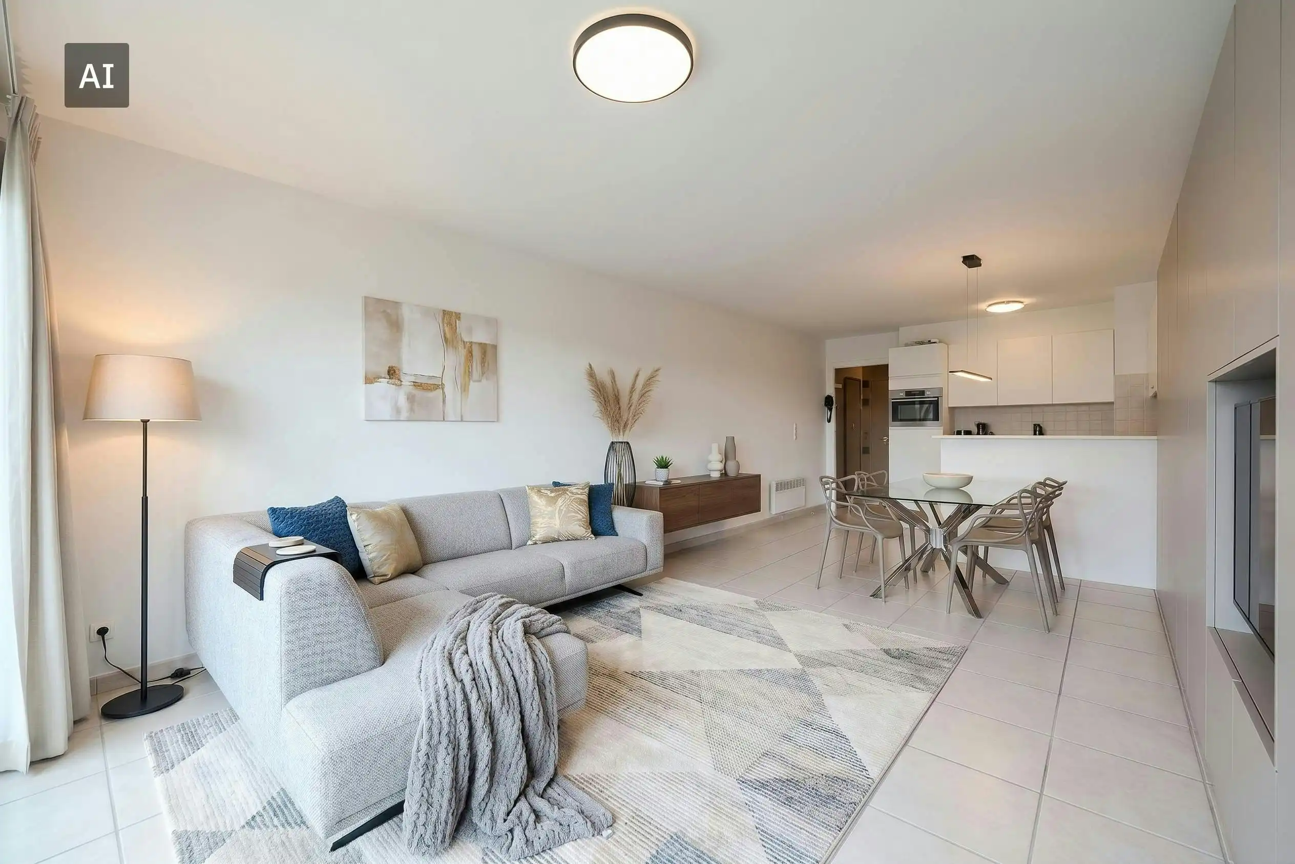 Instapklaar appartement met 2 slaapkamers en zijdelings zeezicht! foto 4