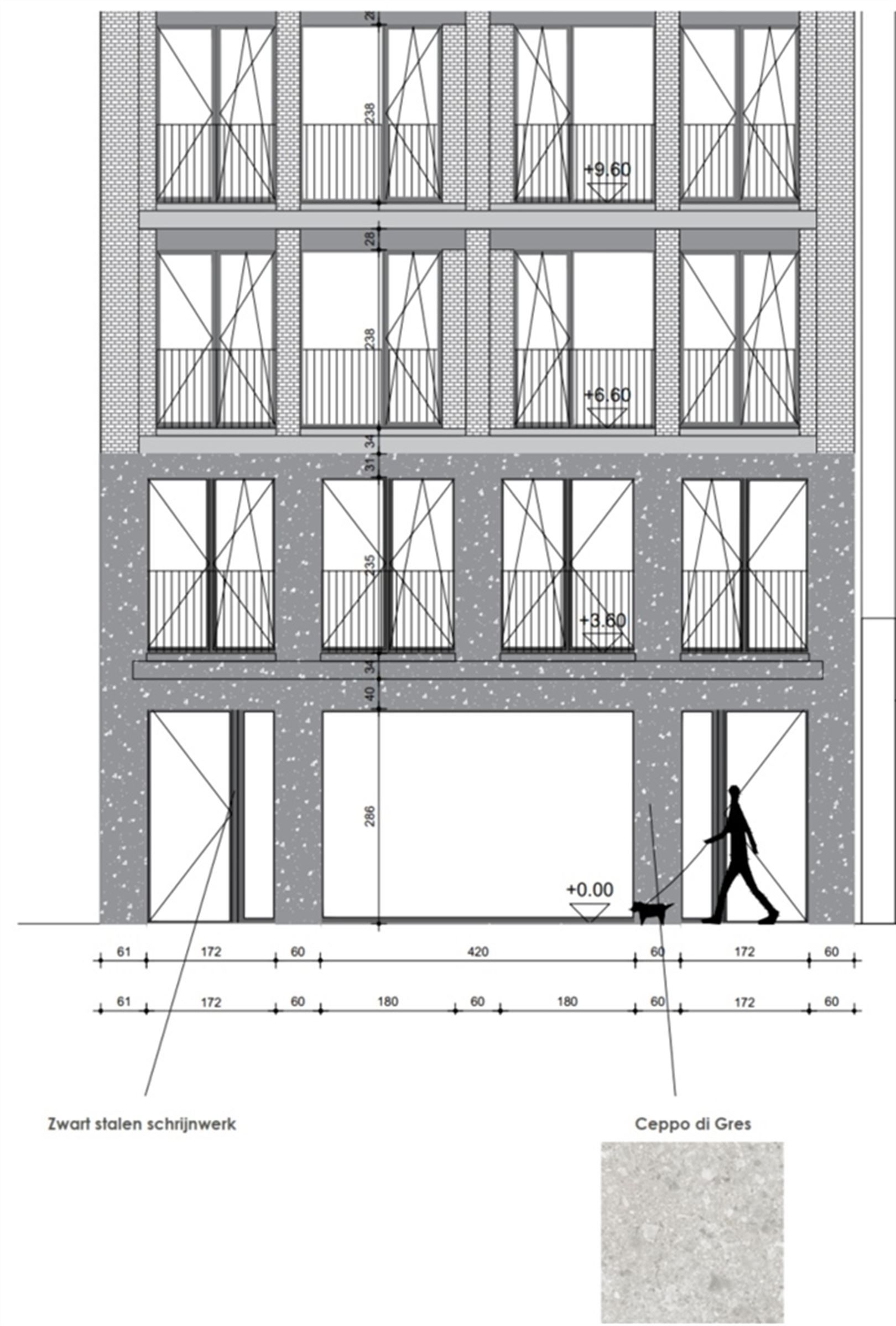 Nieuwbouw commercieel gelijkvloers in centrum Antwerpen foto 5