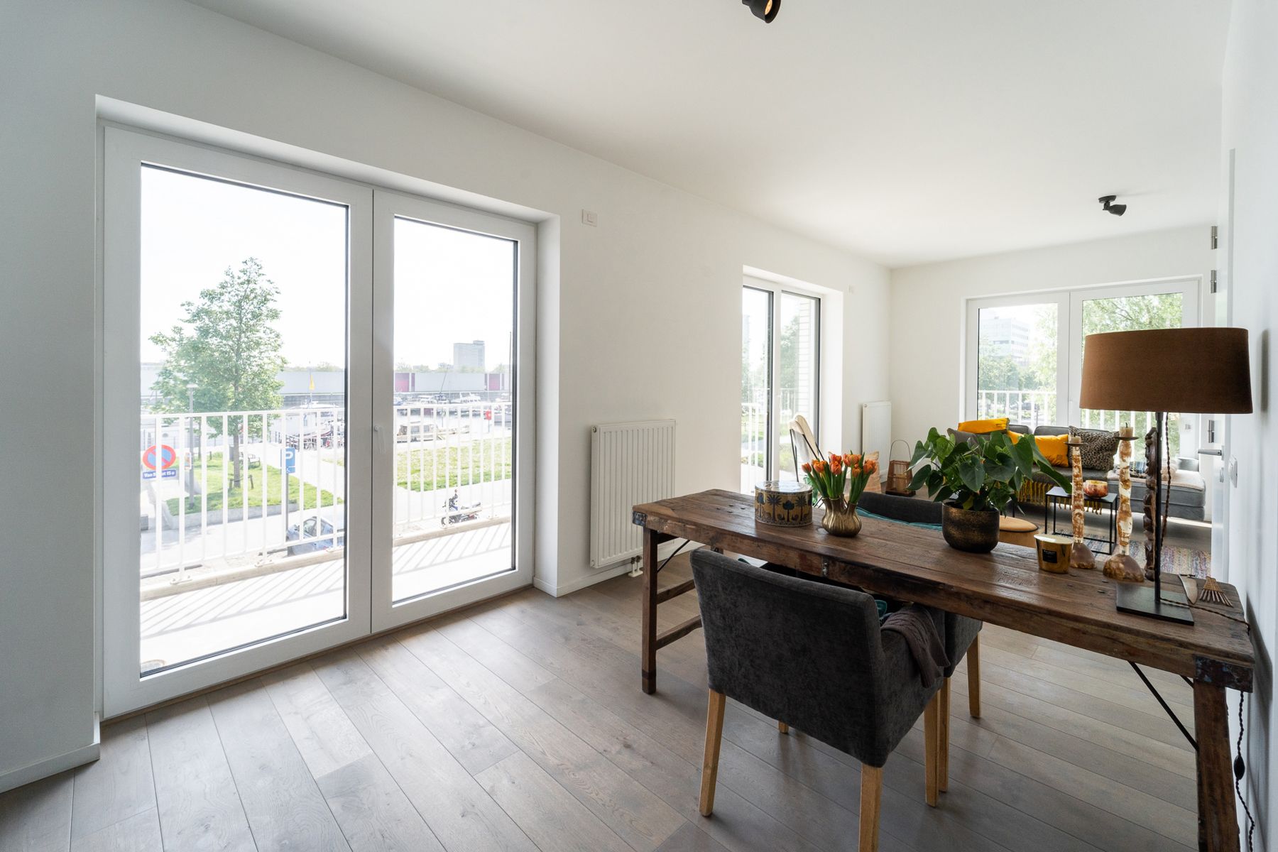 Instapklaar 1slpk appartement aan Kempisch Dok met terras foto 6