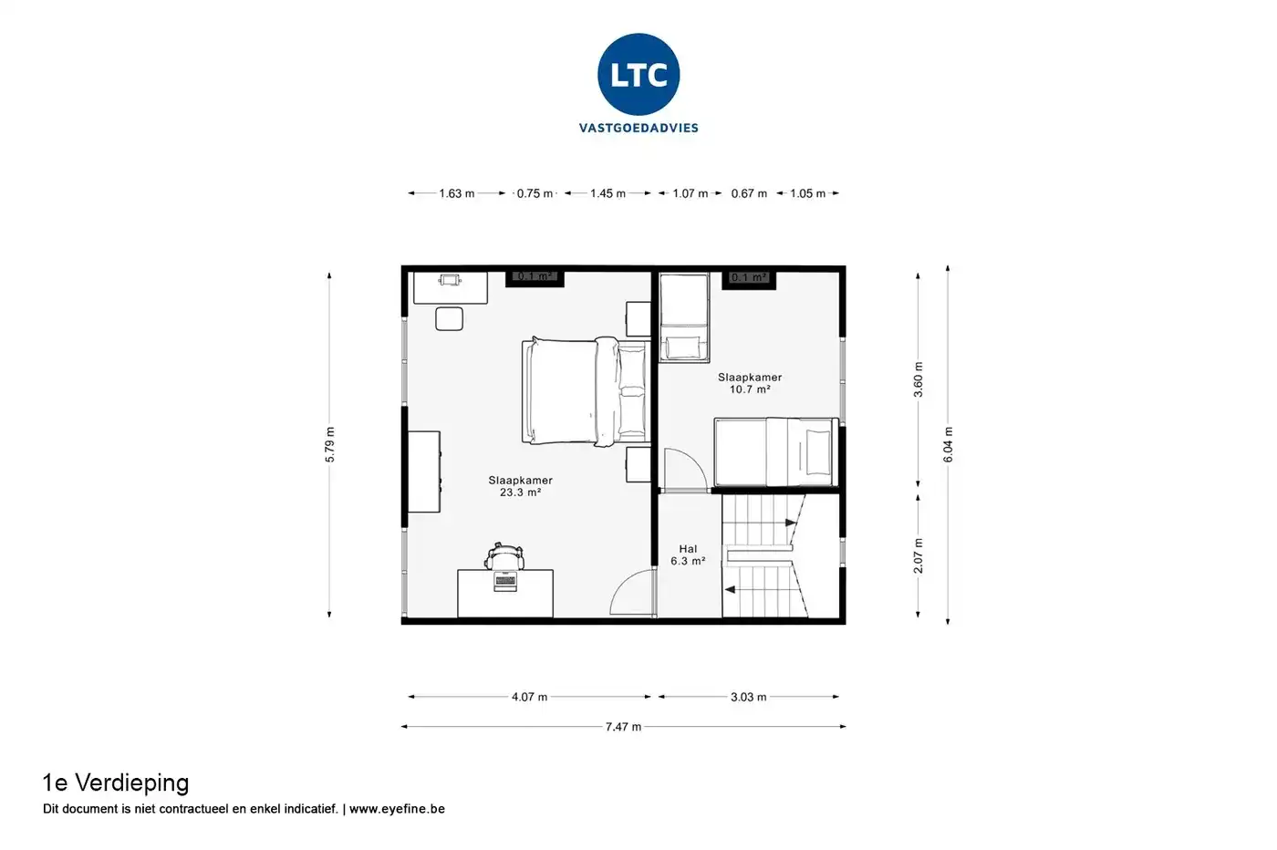 Op te frissen woning op Tiense stadsrand met 2 parkeerplaatsen foto 30