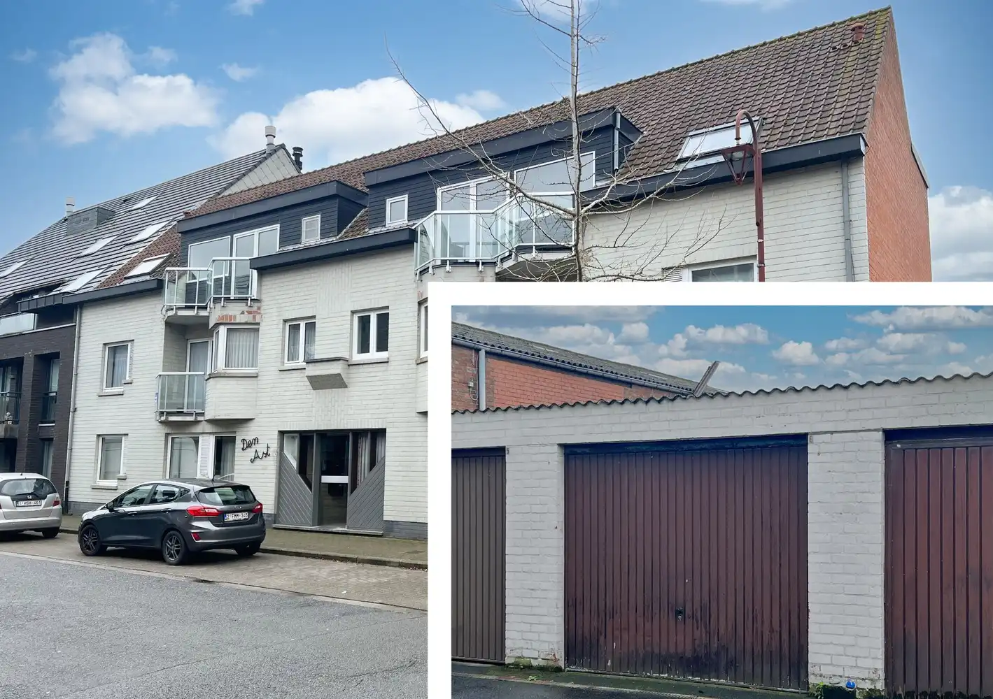 Unieke voorwaarden: App (2 slpk.) +garage vr 168000 EUR foto {{pictureIndex}}