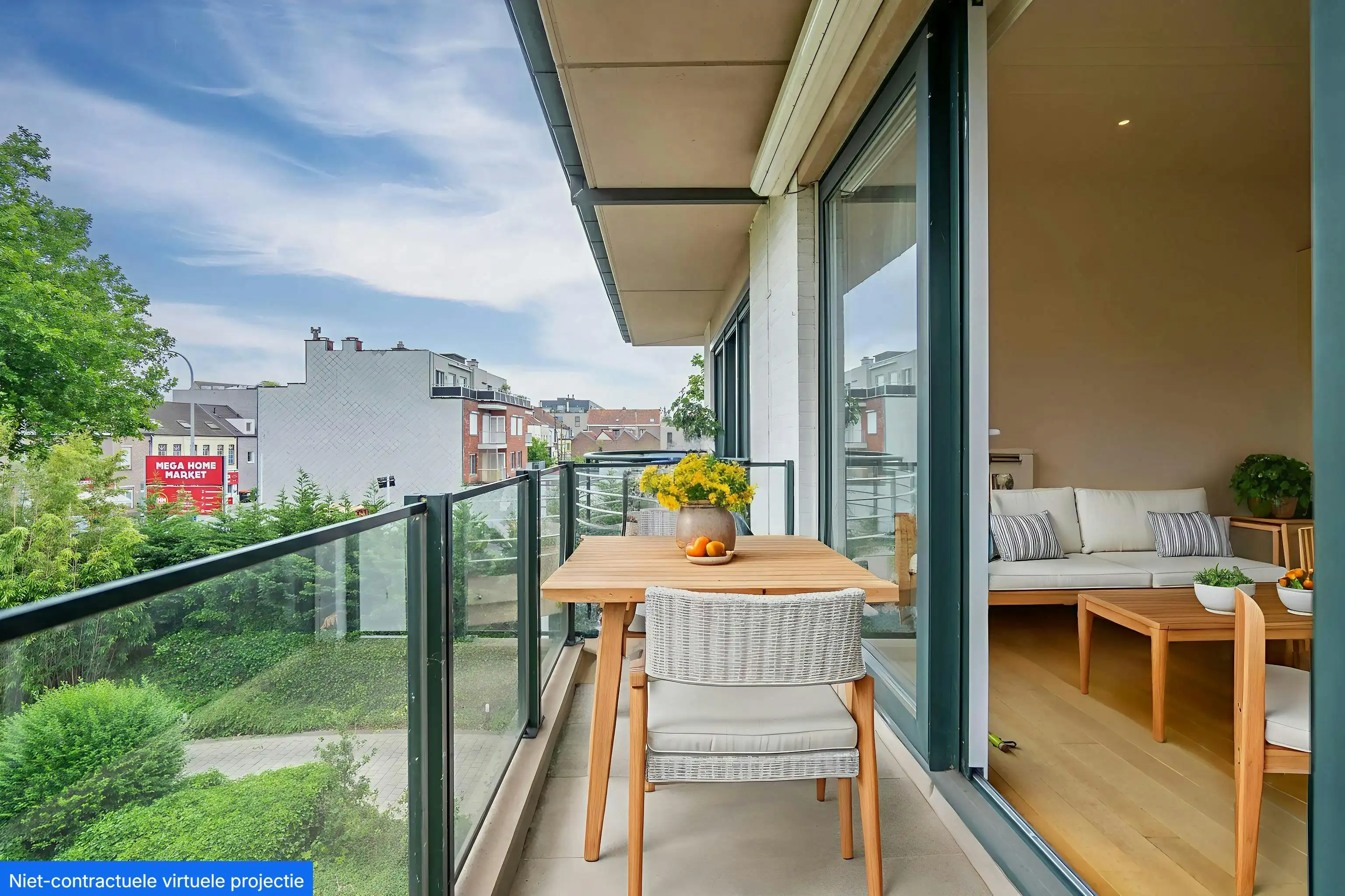 Ruim en lichtrijk appartement te koop nabij centrum Kortrijk foto 12