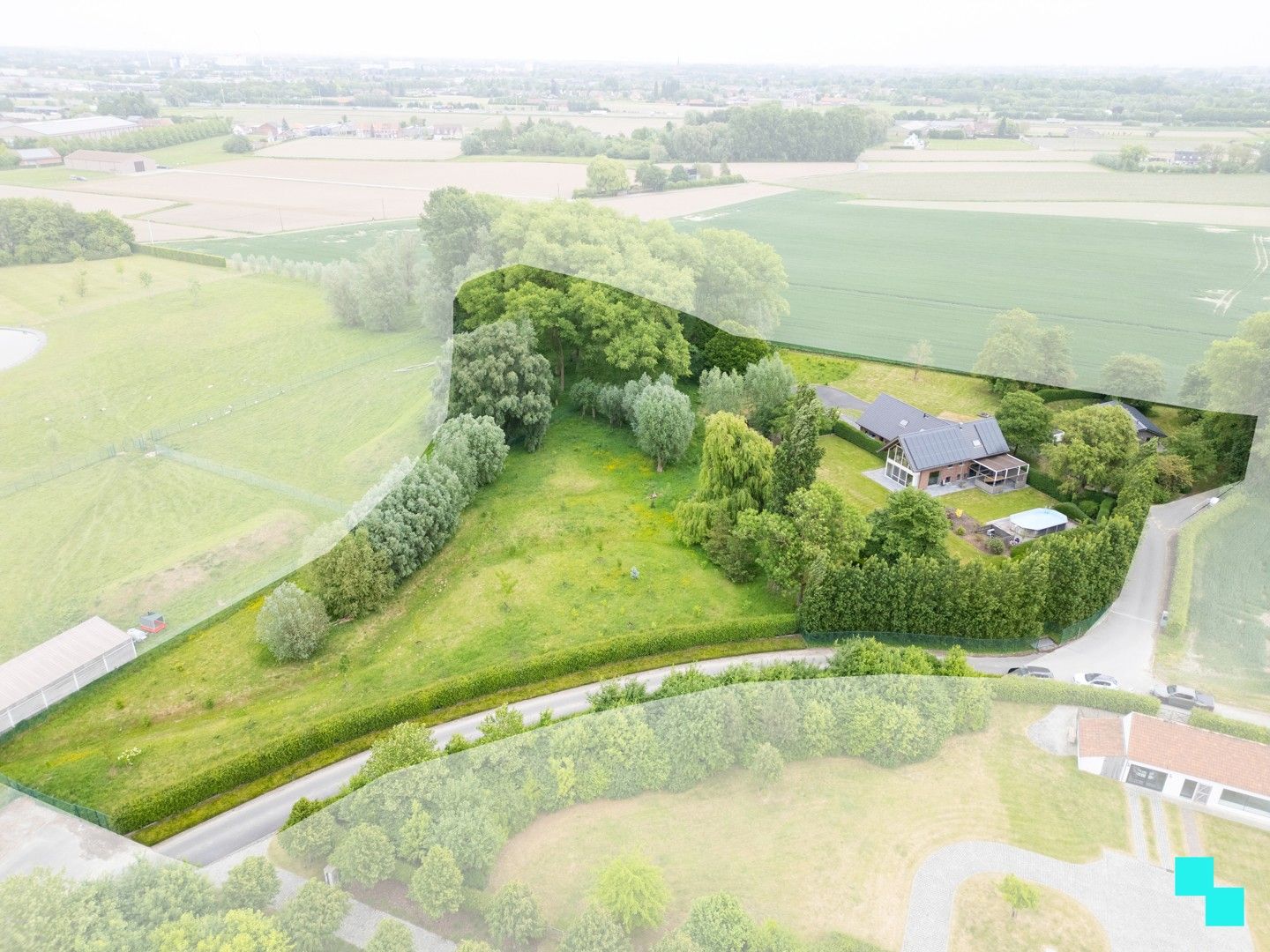 Unieke woning in groene landelijke oase te Oekene (Roeselare) foto 21